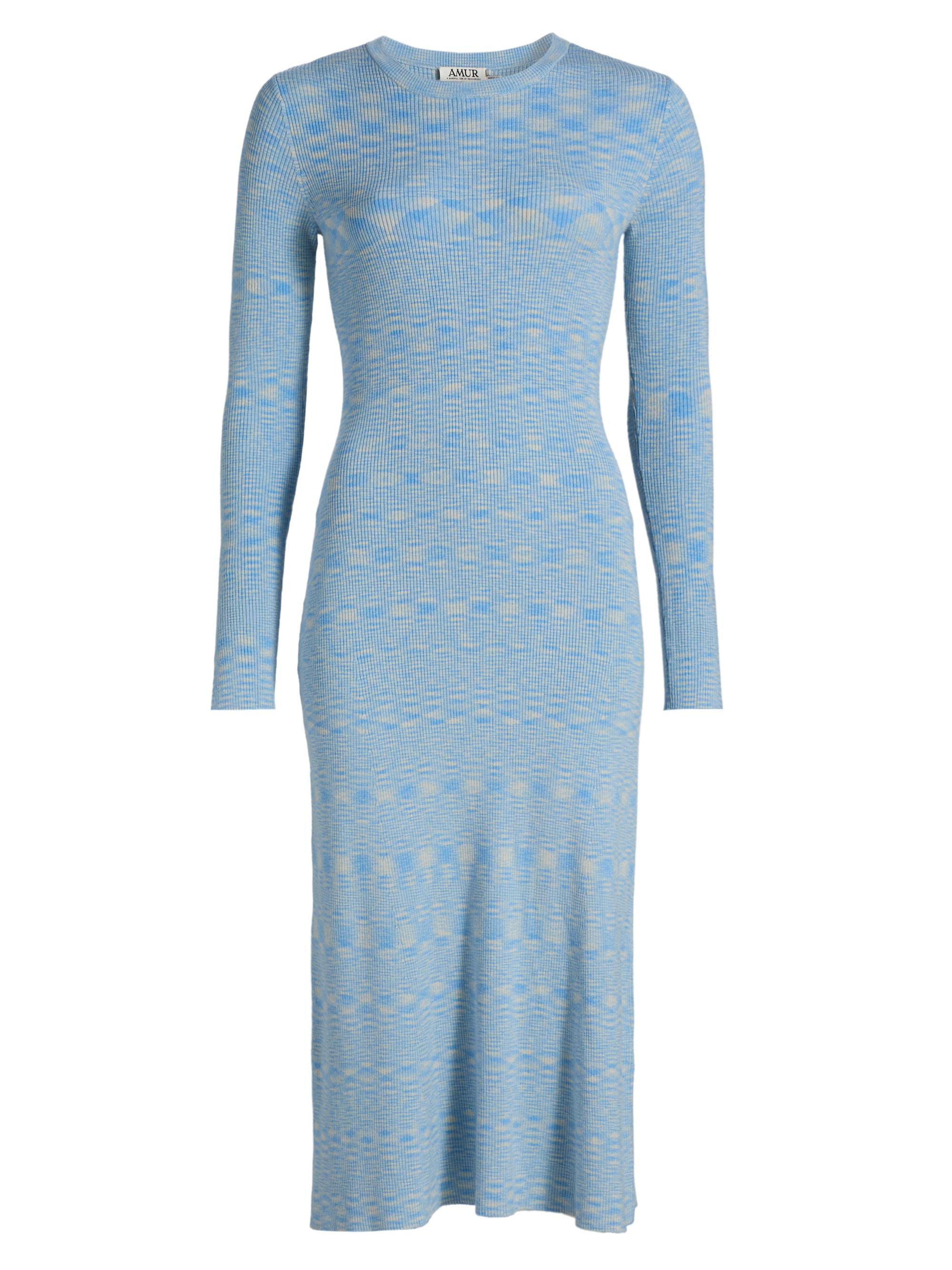 Amur Women's Myella Knit Midi-Dress - Arctic Breeze
