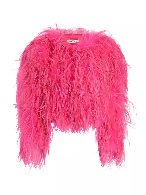Get Party Ready in a Shaggy Jacket and Pink Booties