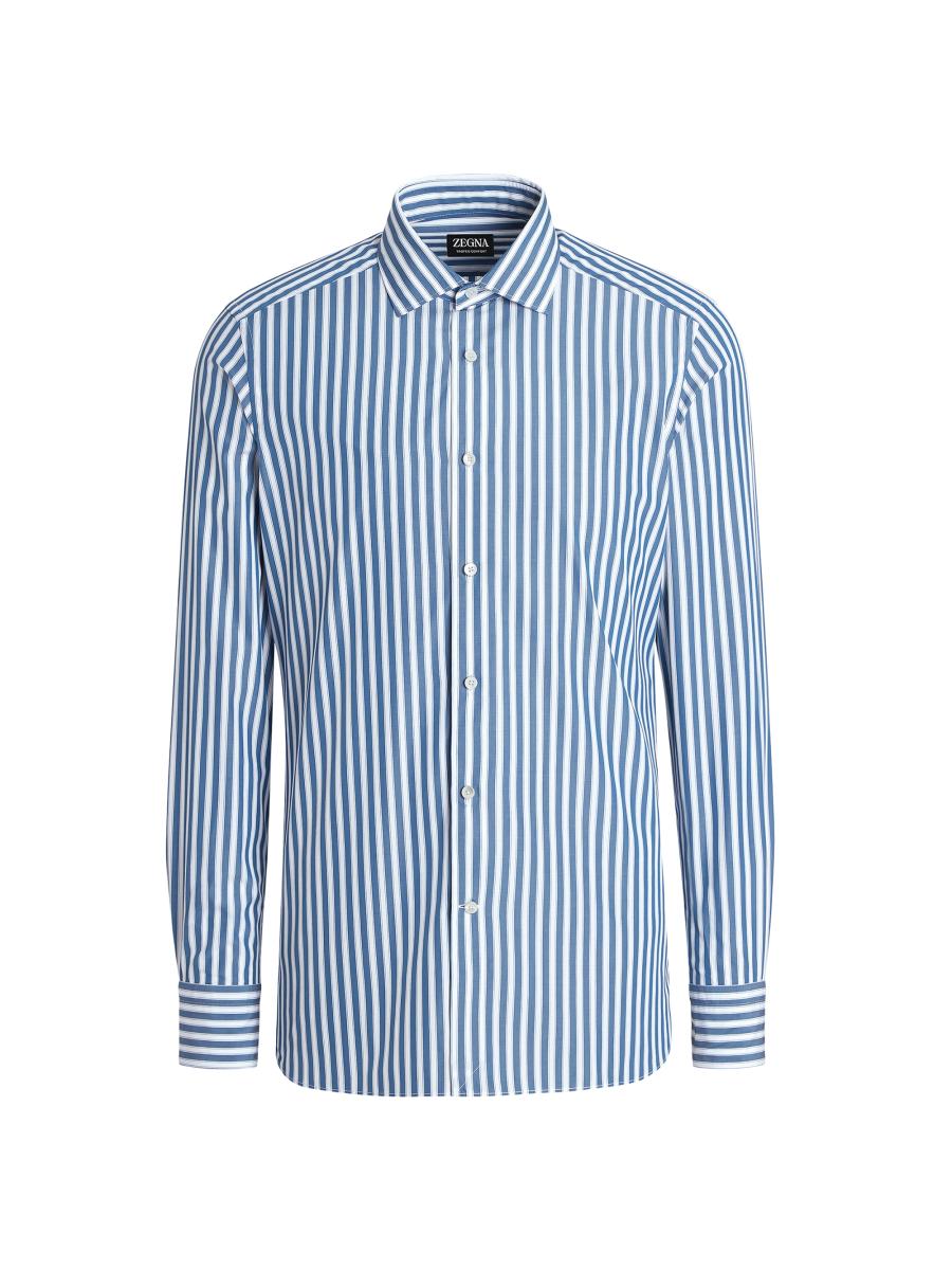 ZEGNA Bengal Striped Button-Down Shirt | Saks Fifth Avenue