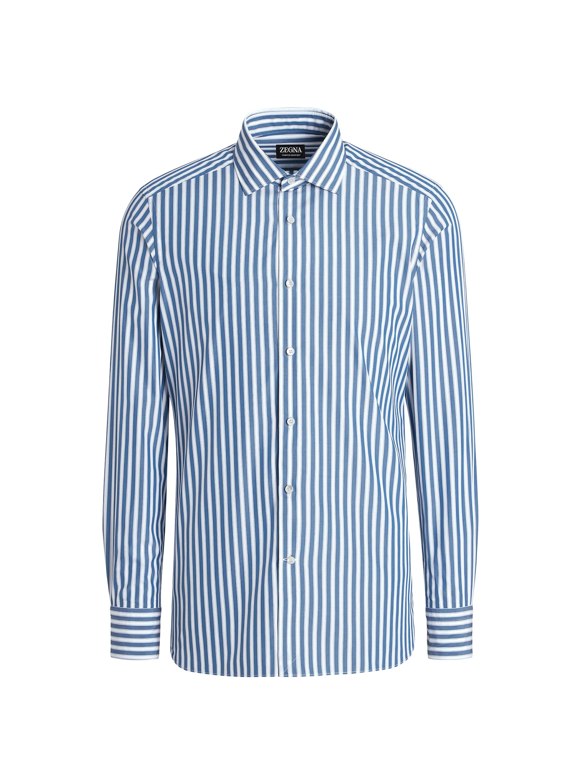 Shop ZEGNA Bengal Striped Button-Down Shirt | Saks Fifth Avenue