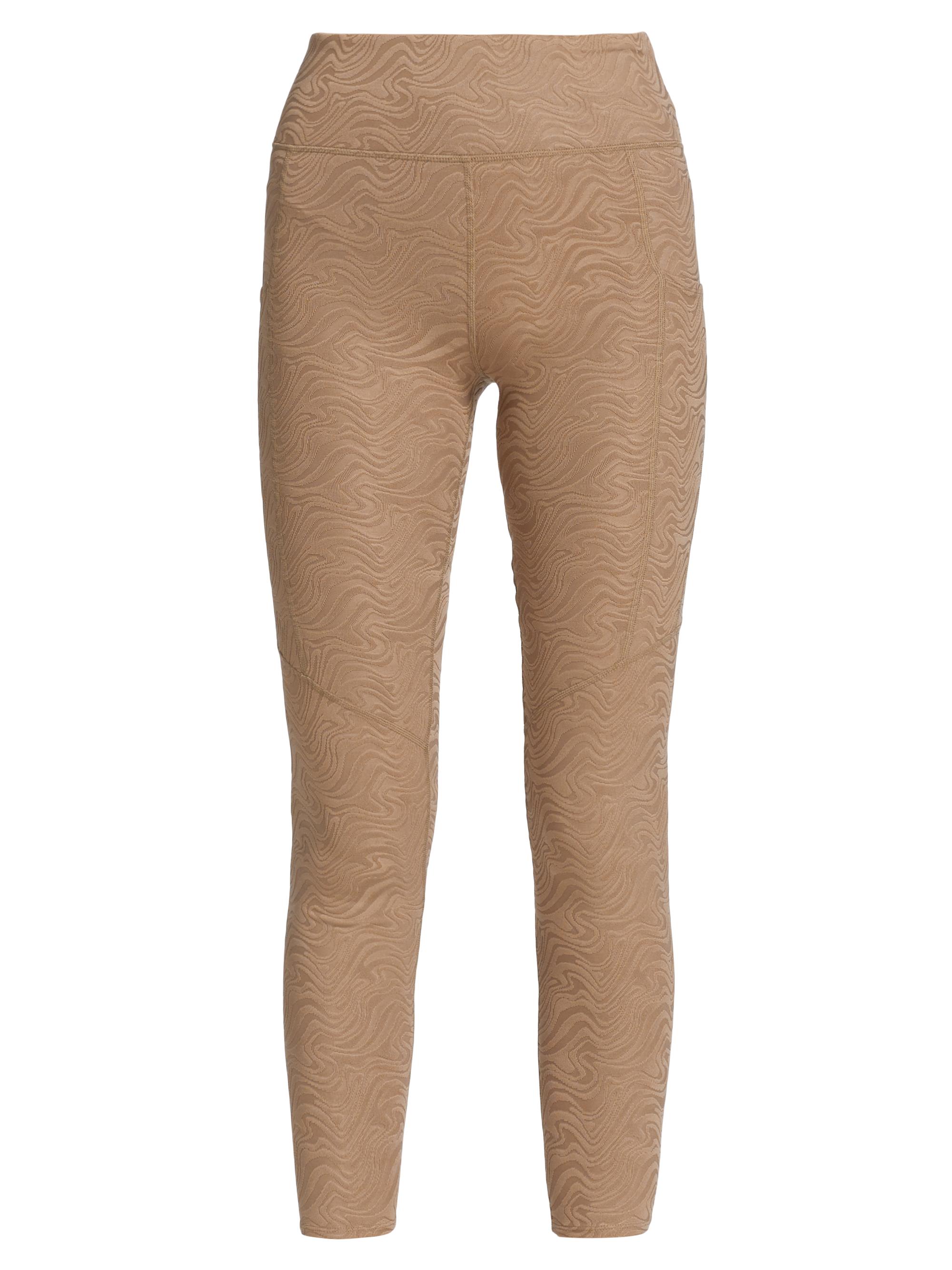 Twenty Montreal Women's Swirl 3D Activewear Leggings - Mocha