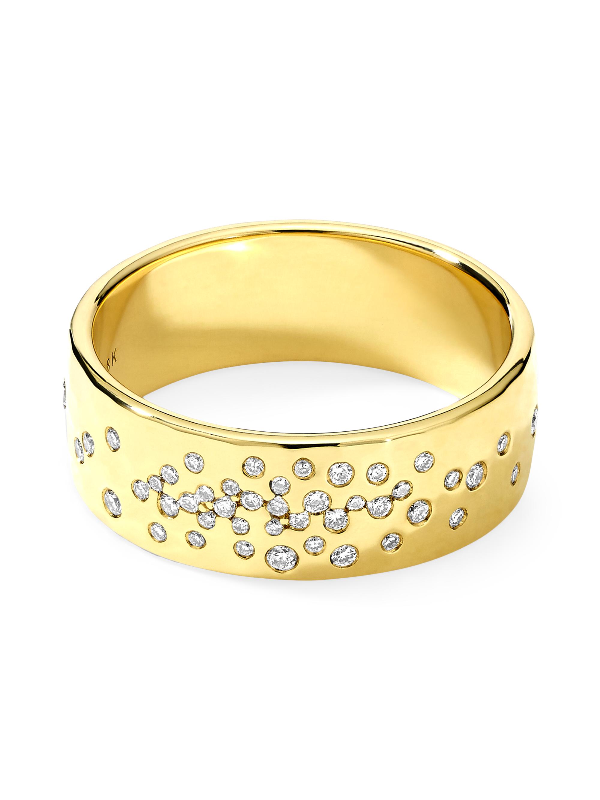 Ippolita Women's 18K Yellow Gold & 0.19 TCW Diamond Stardust Ring - Yellow Gold