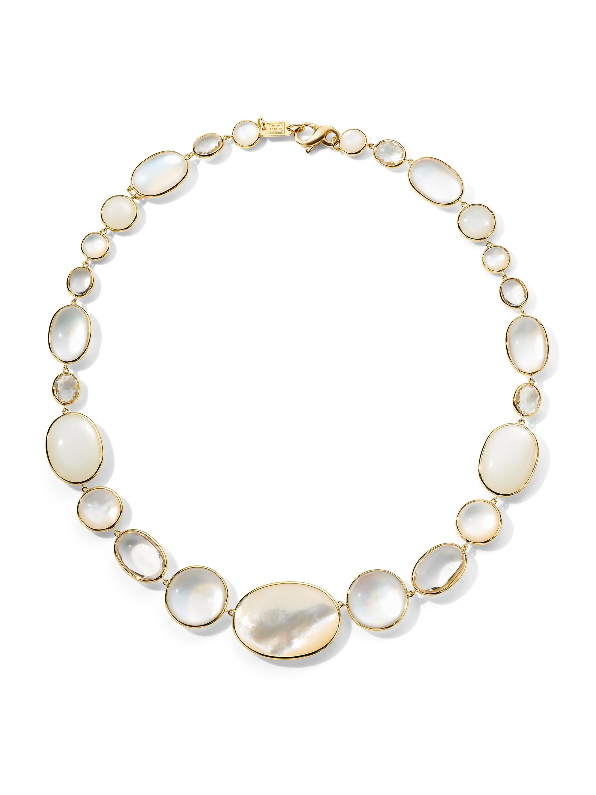 Ippolita Women's Luce 18K Yellow Gold & Multi-Stone Short Necklace - Yellow Gold