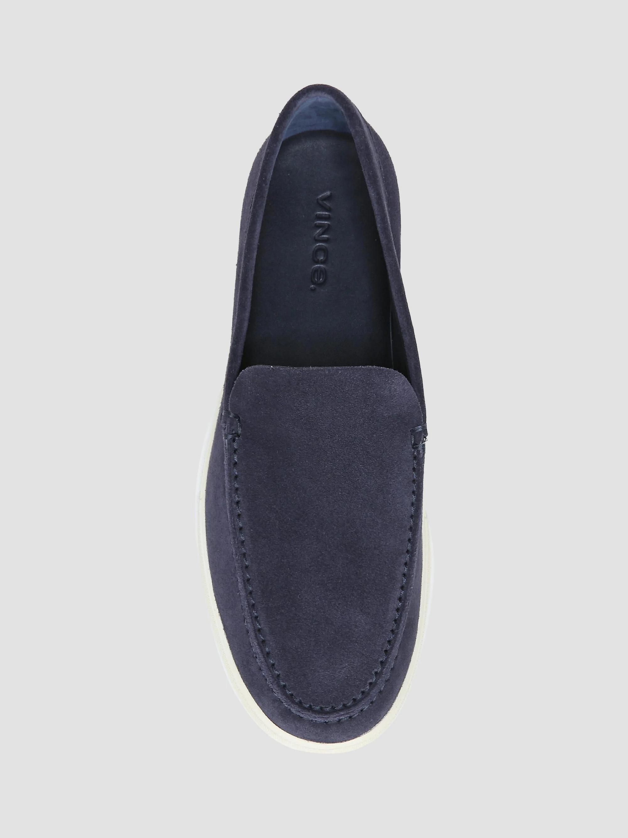 Vince navy suede slip on shoes, Men’s 10 Amazon.com | Vince Mens Grant Slip On Loafer Coastal Blue  main image 4