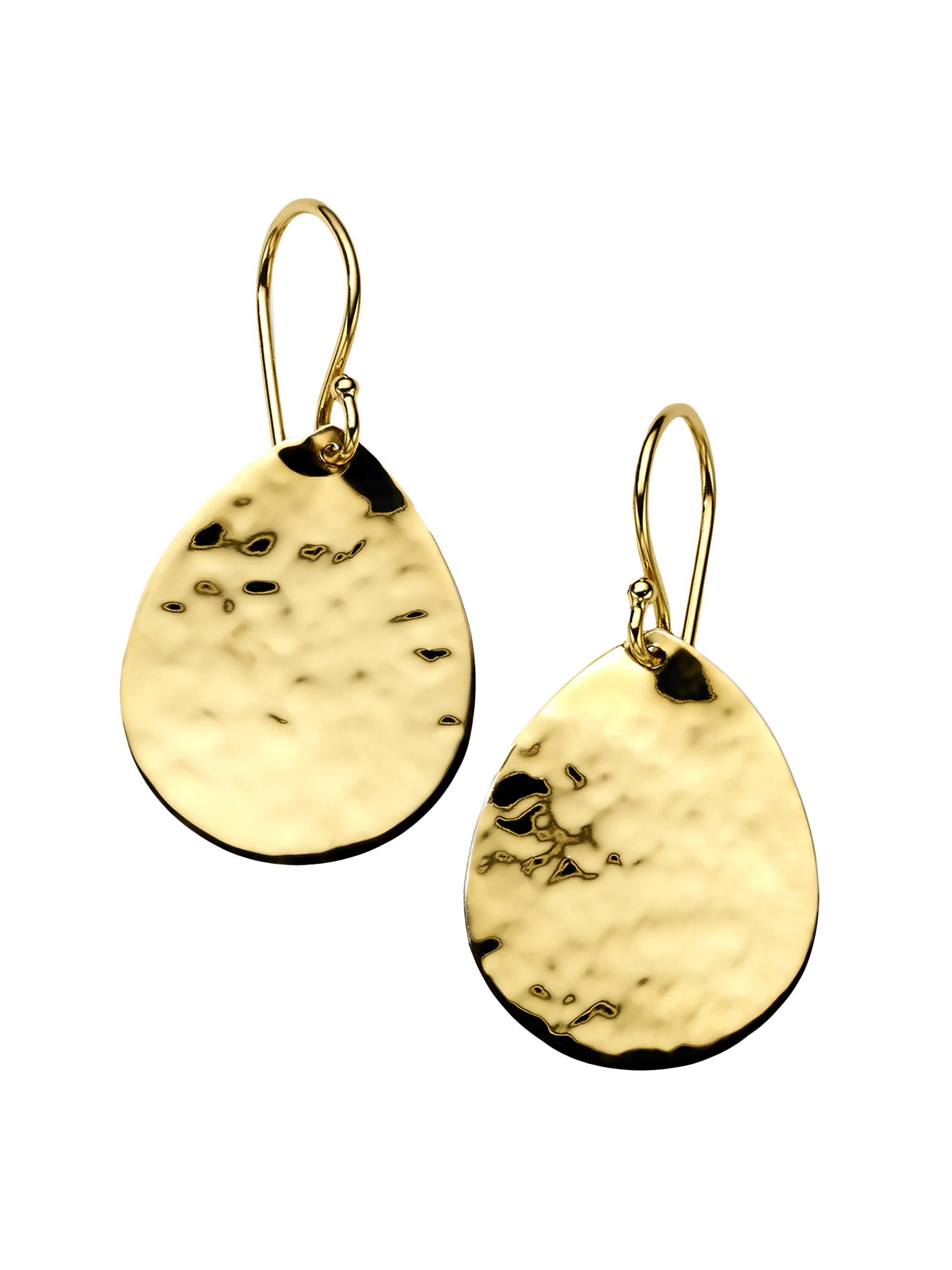 Ippolita Women's Classico 18K Yellow Gold  Teardrop Earrings - Yellow Gold