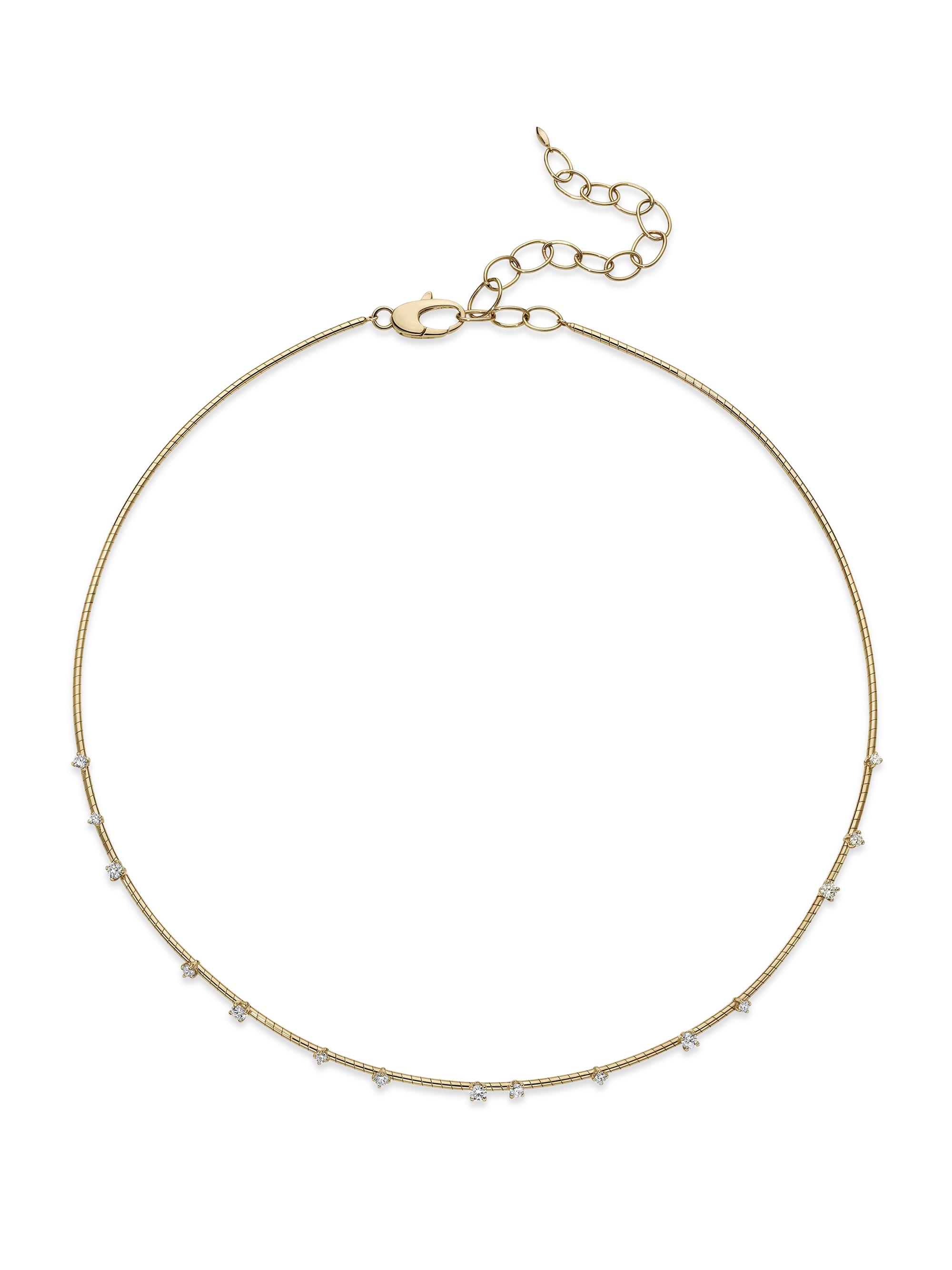 Mattia Cielo Women's Rugiada Diamanti 18K Yellow Gold, Titanium, & Diamond Necklace - Yellow Gold