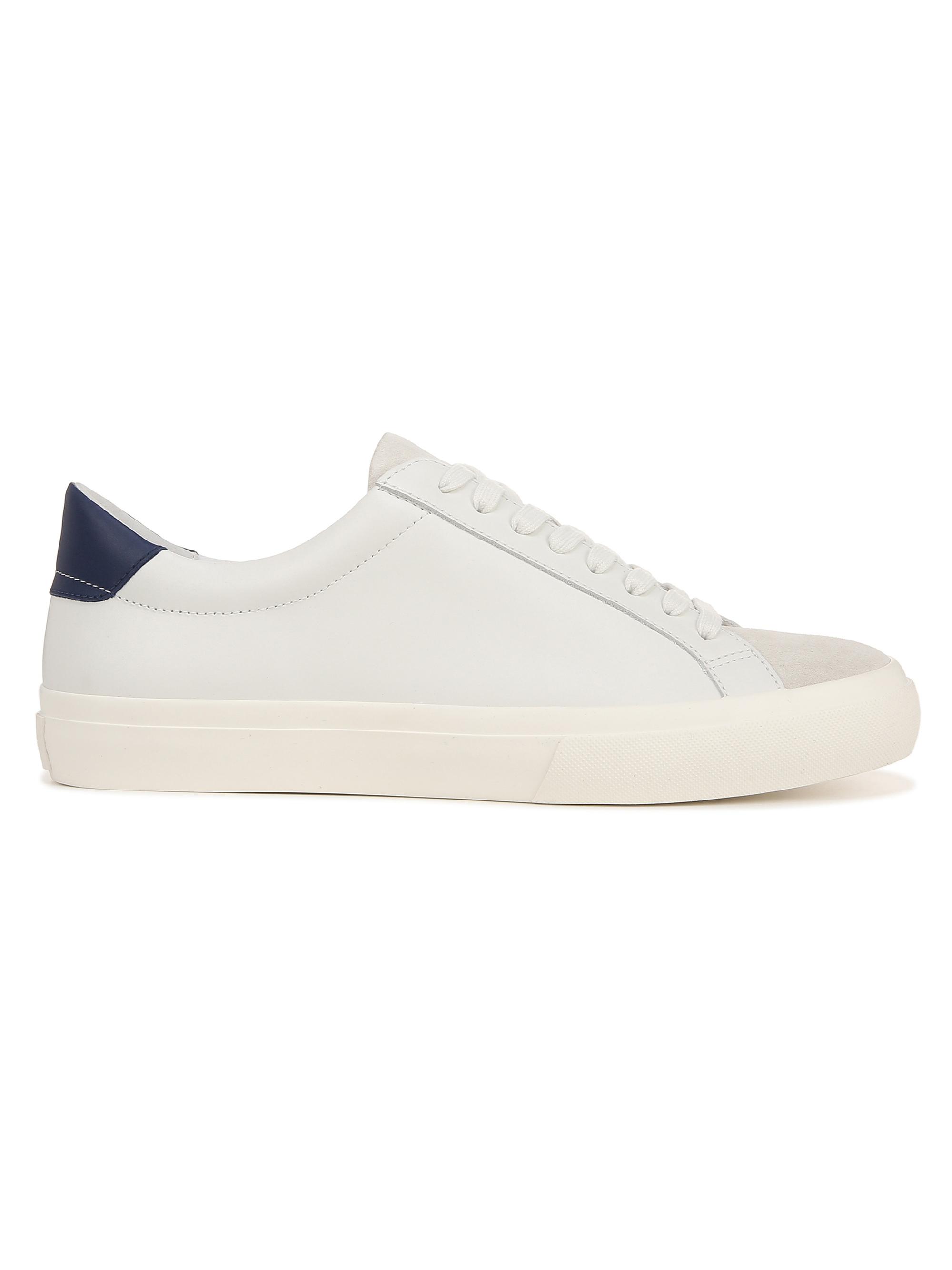 Vince Men's Fulton Leather Oxford Sneakers - White Leather