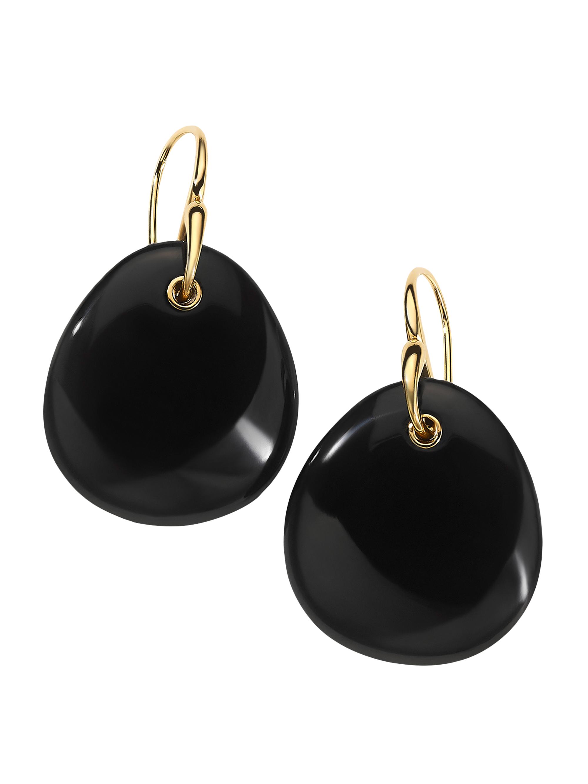 Ippolita Women's Rock Candy 18K Yellow Gold & Onyx Drop Earrings - Black