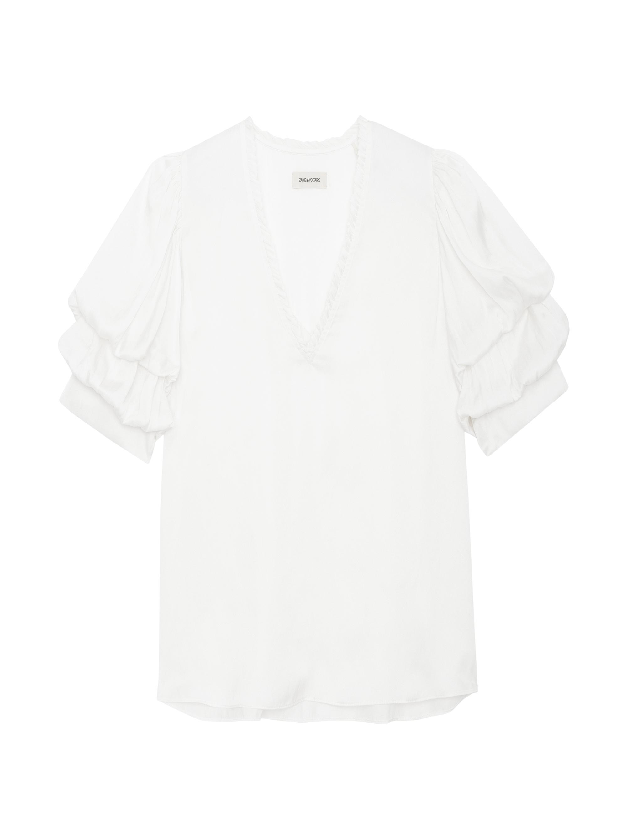 Zadig & Voltaire Women's Taste Ruffled Satin Blouse - Judo