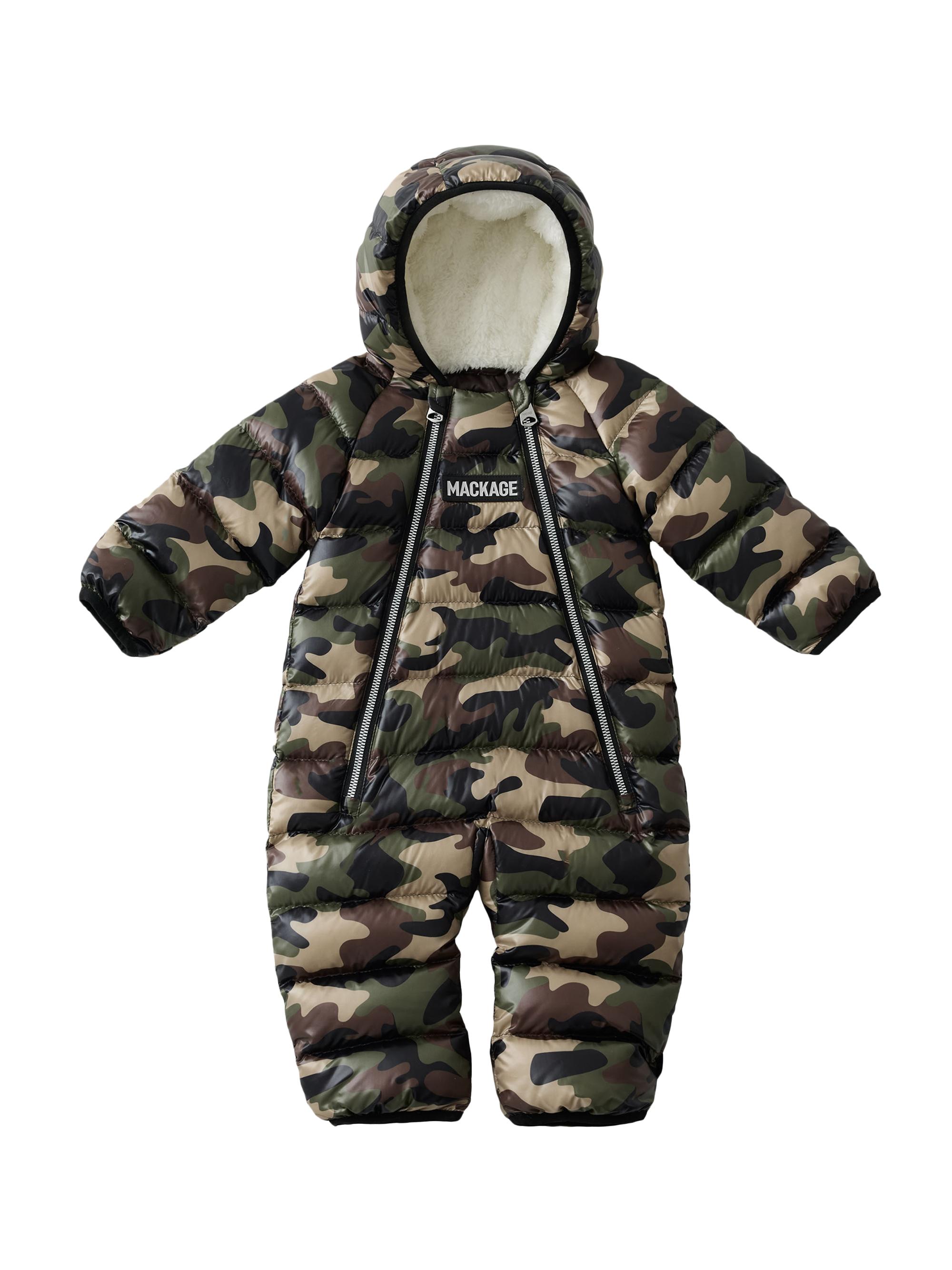 Mackage Baby's Bambi Lightweight Down Snowsuit - Camouflage 18 Months
