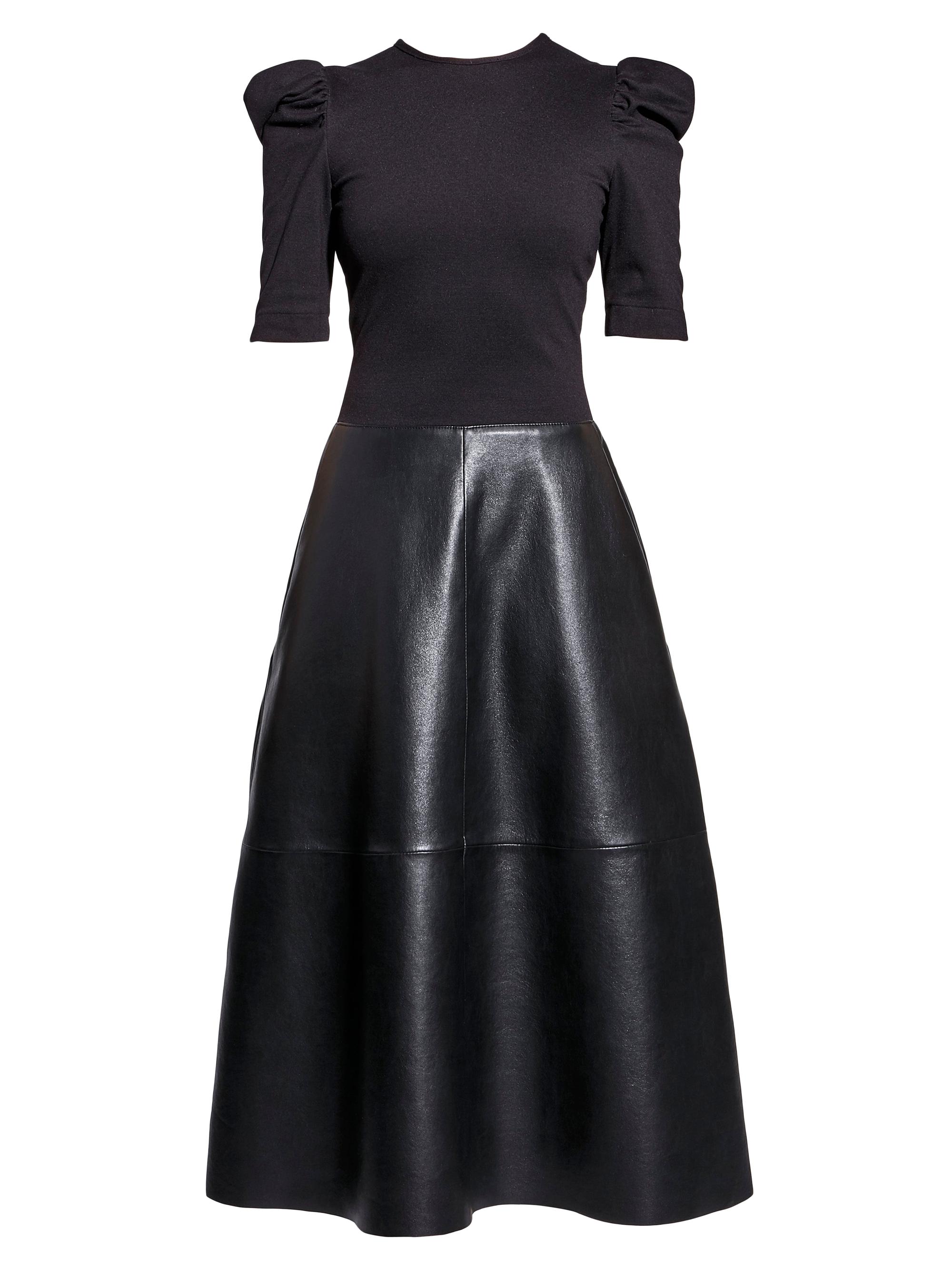 AS by DF Women's Amare Recycled Leather Dress - Black