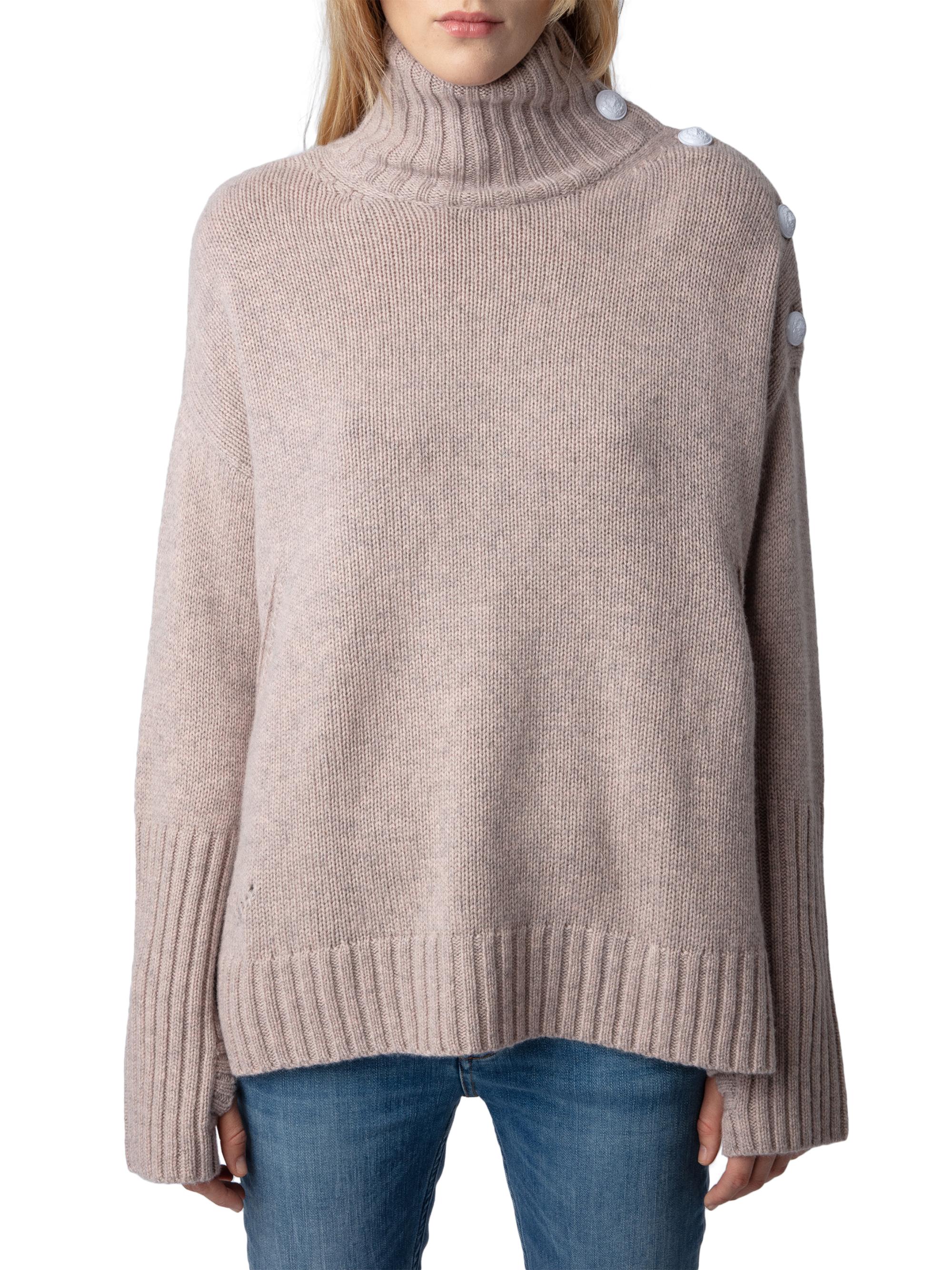 Zadig & Voltaire Alma Cashmere Turtleneck Sweater | Saks