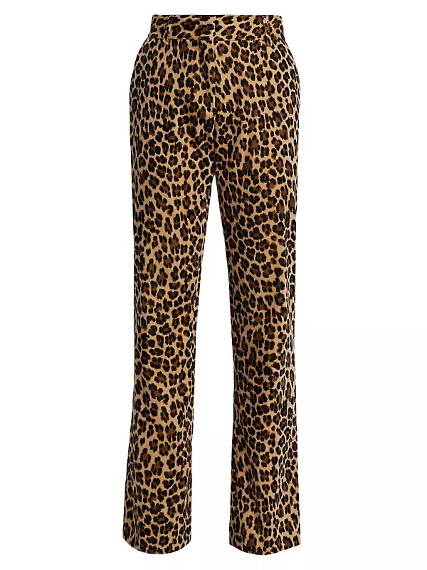 Mini Boot Cheetah-Print Trousers