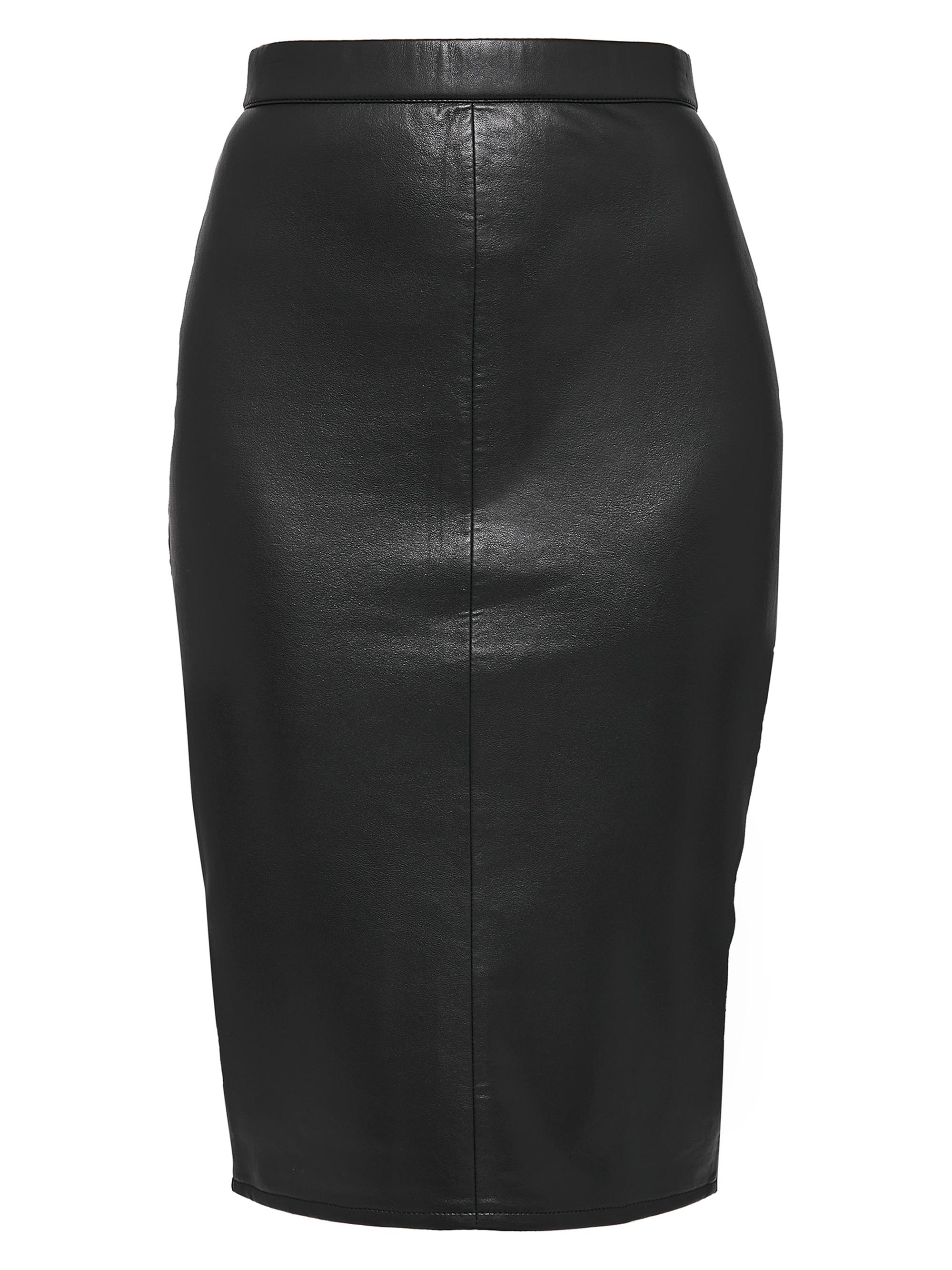 AS by DF Women's Port Elizabeth Recycled Leather Skirt - Black