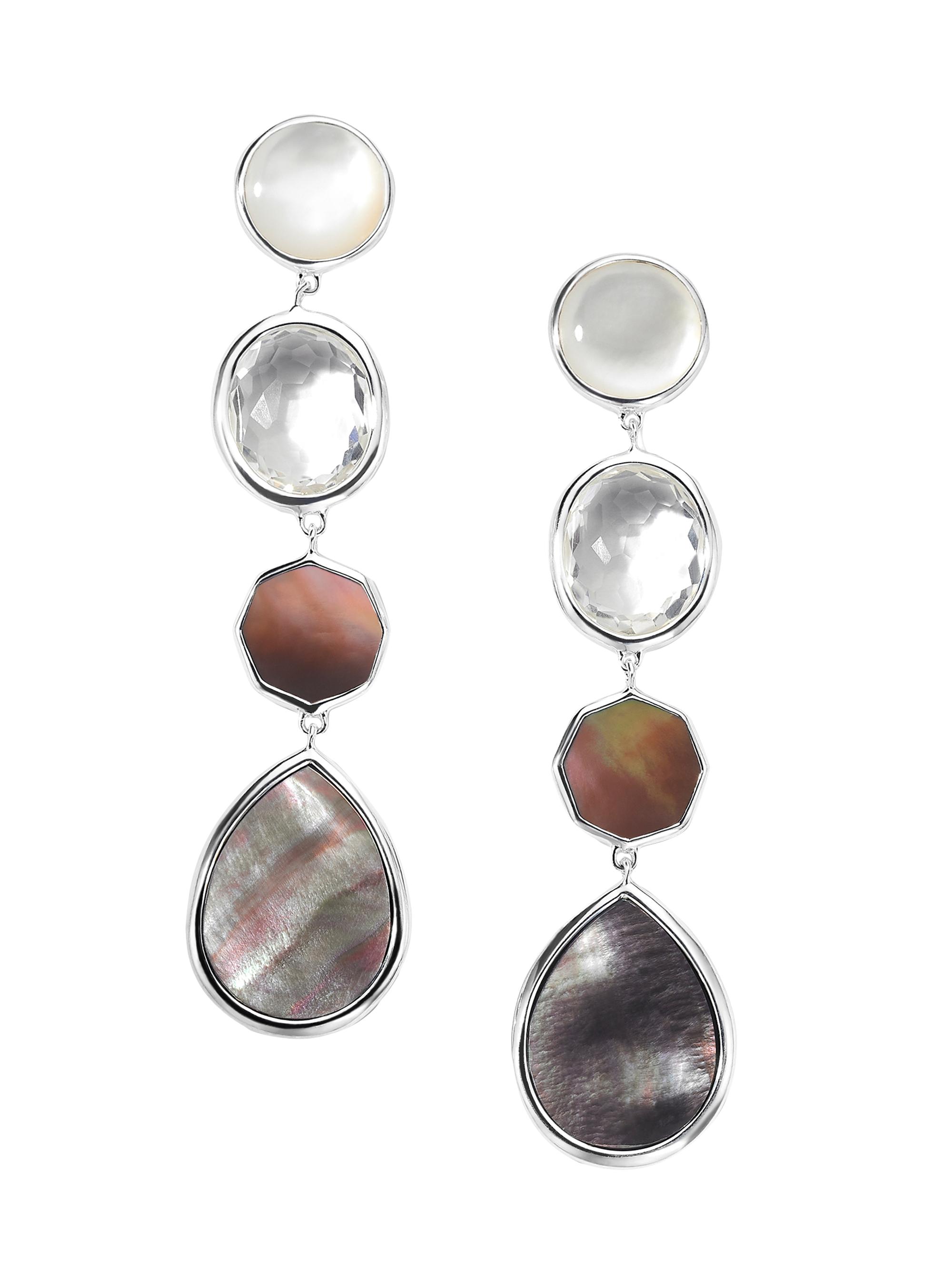 Ippolita Women's Ondine Sterling Silver & Multi-Stone Drop Earrings - Silver