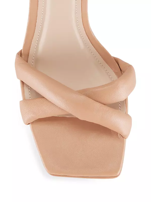 Joie Elaine Leather Elastic Crisscross Sandals, $285, Saks Fifth Avenue