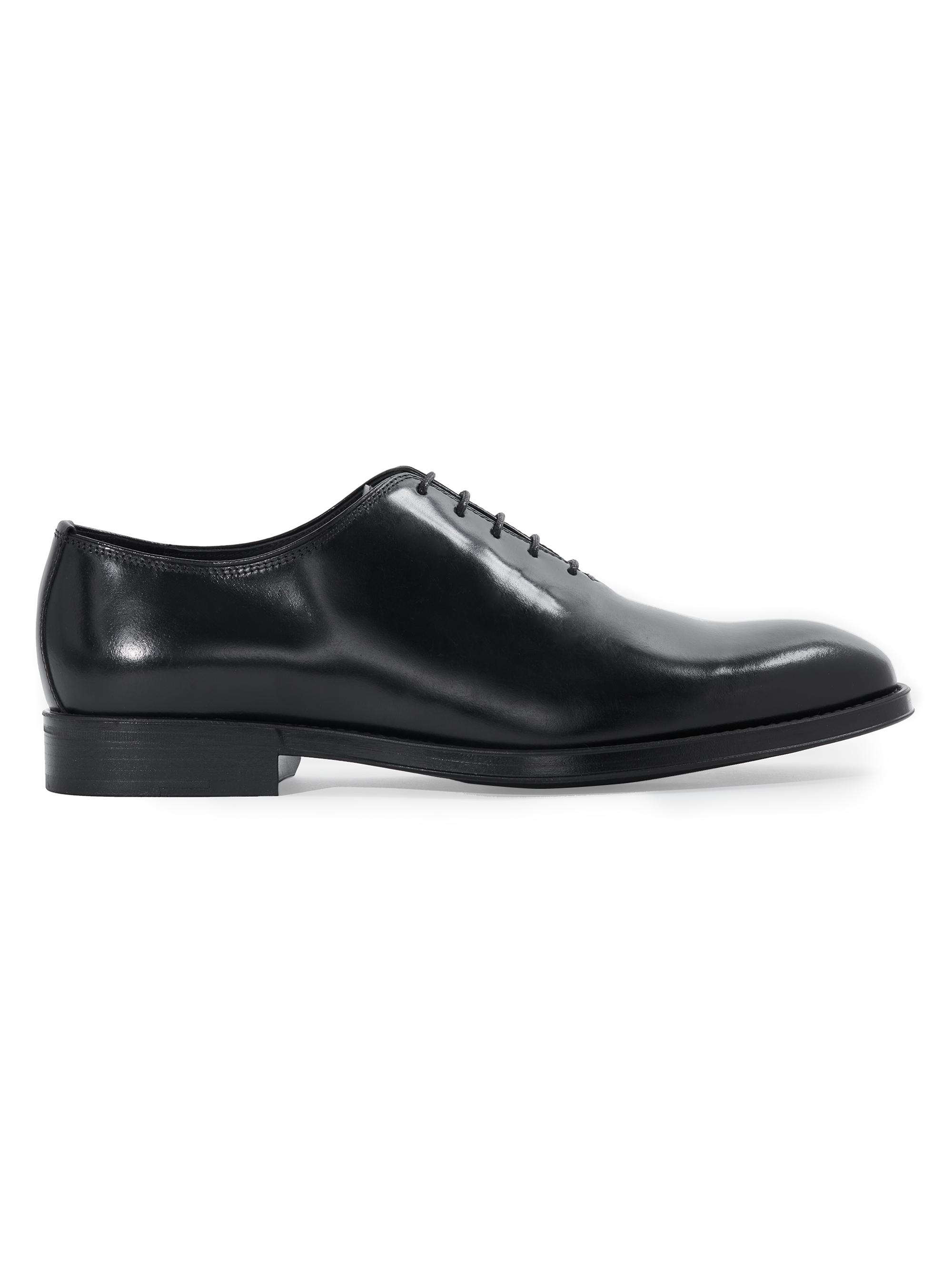 Paul Stuart Men's Charles Leather Lace-Up Oxfords - Black