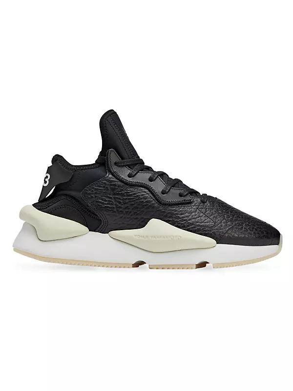 Shop Y-3 Kaiwa Leather Sneakers | Saks Fifth Avenue