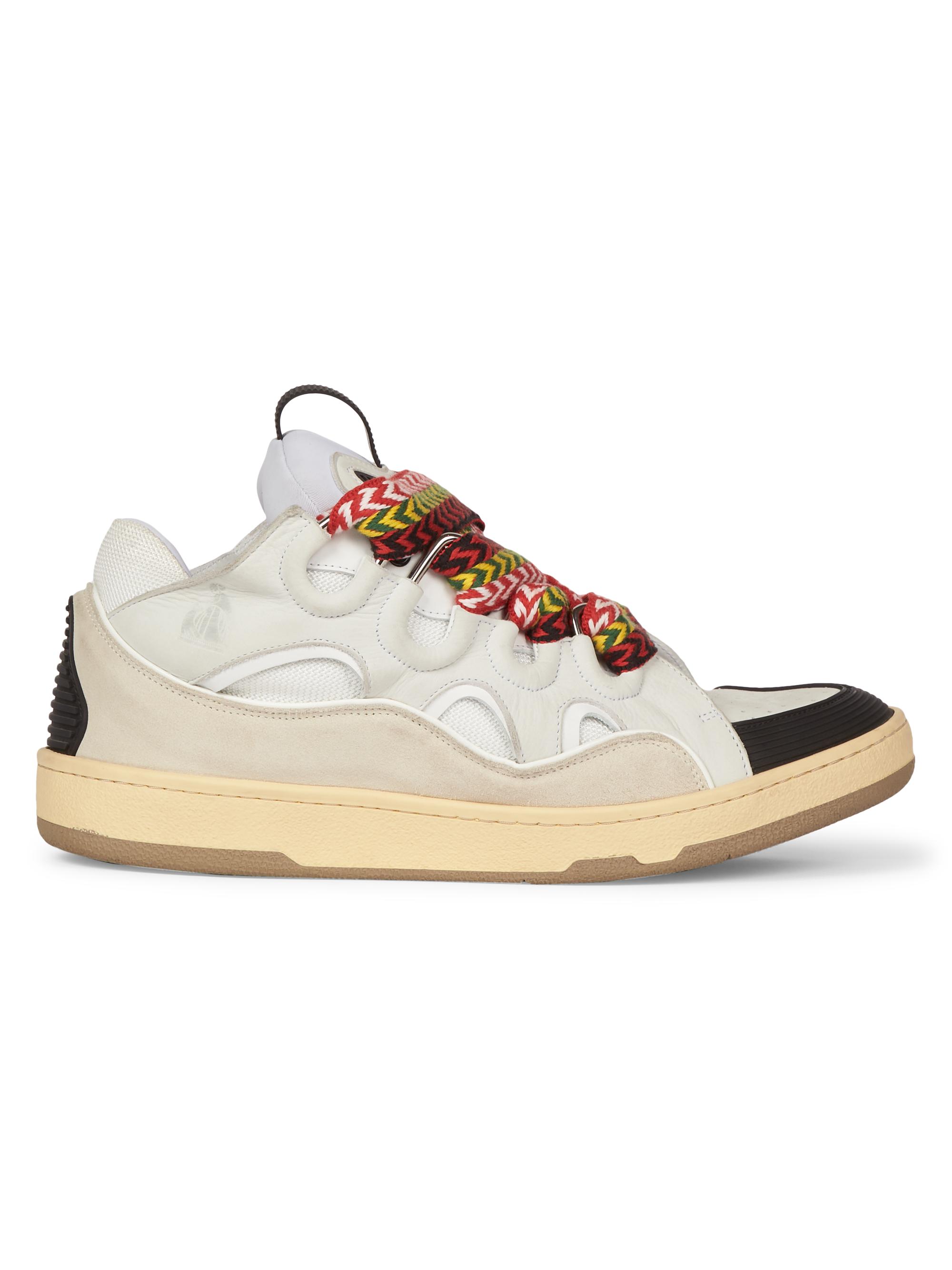 Lanvin Men's Curb Skate Sneakers - White