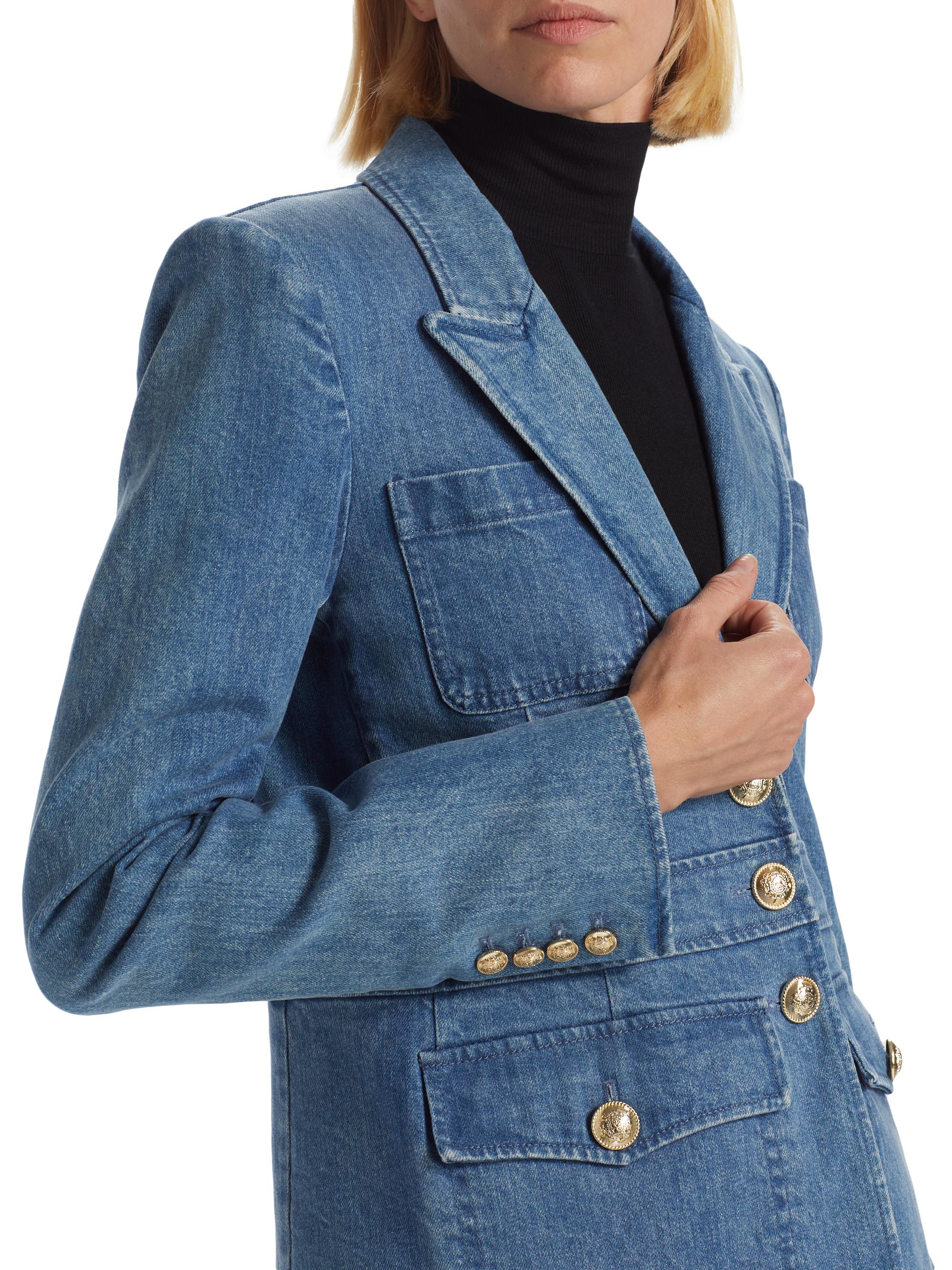 Derek Lam 10 Crosby Keith Utility Denim Jacket | Saks Fifth Avenue