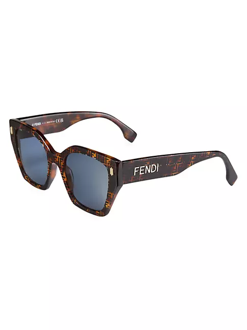 FENDI 2021 SS Unisex Square Oversized Sunglasses