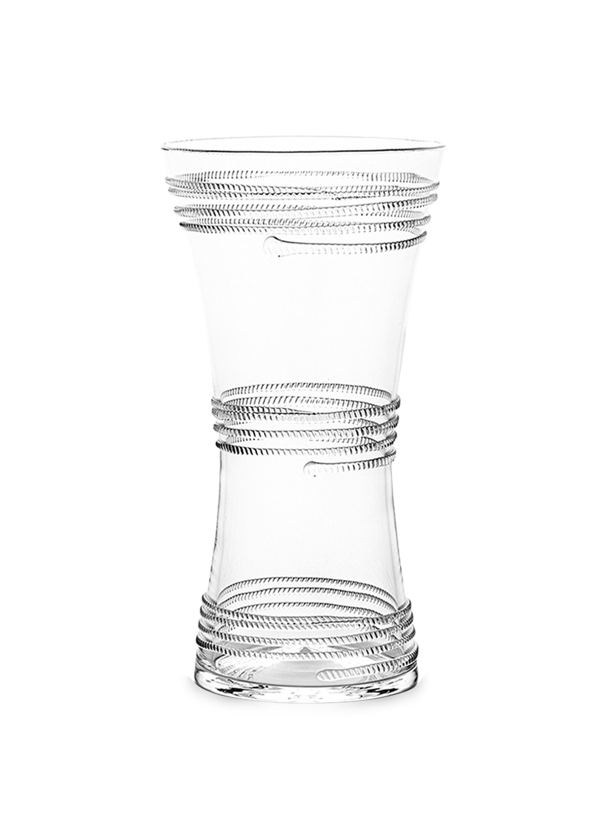 Juliska Ella Corset Glass Vase - Clear