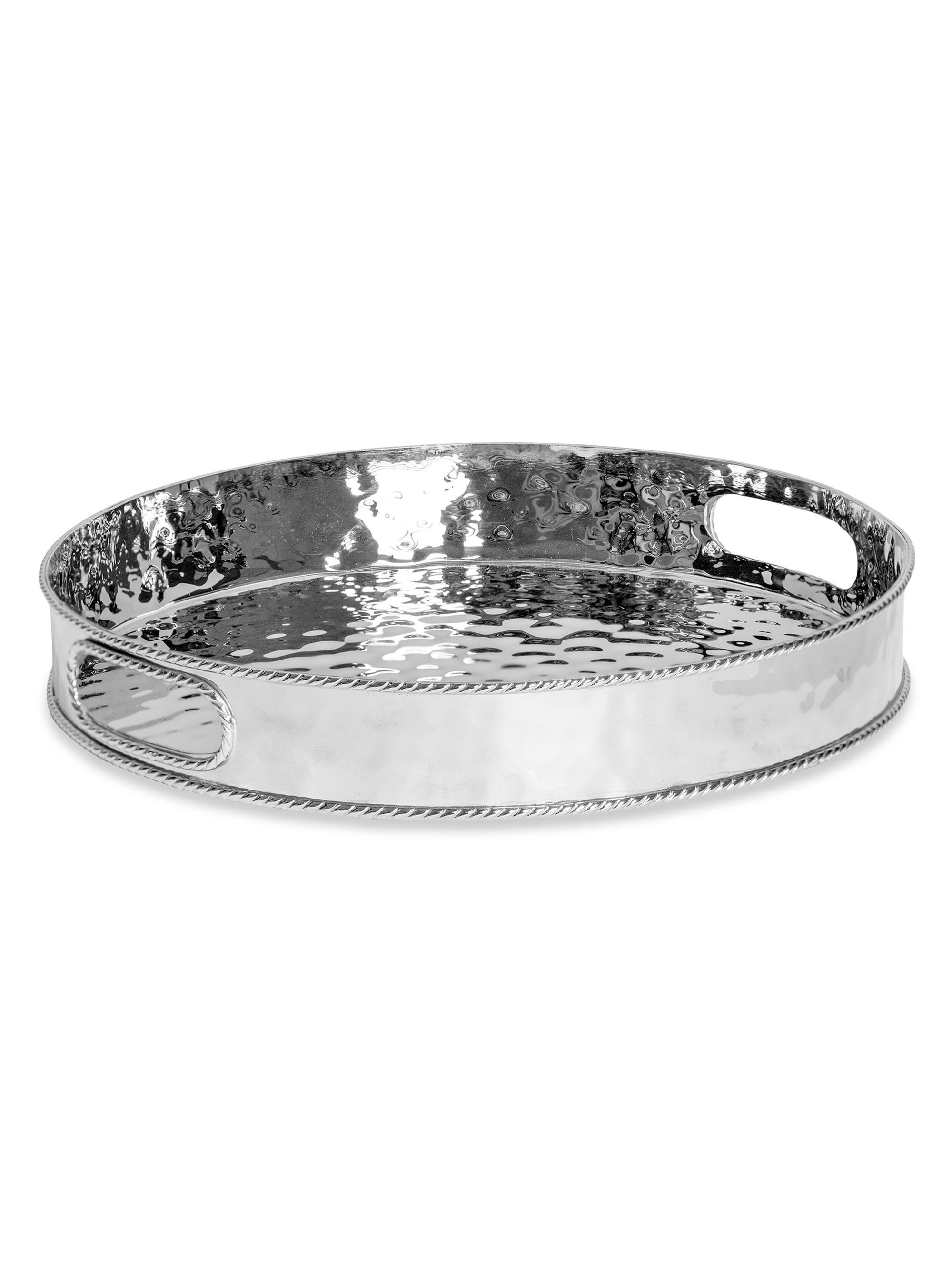 Juliska Graham Round Tray - Silver