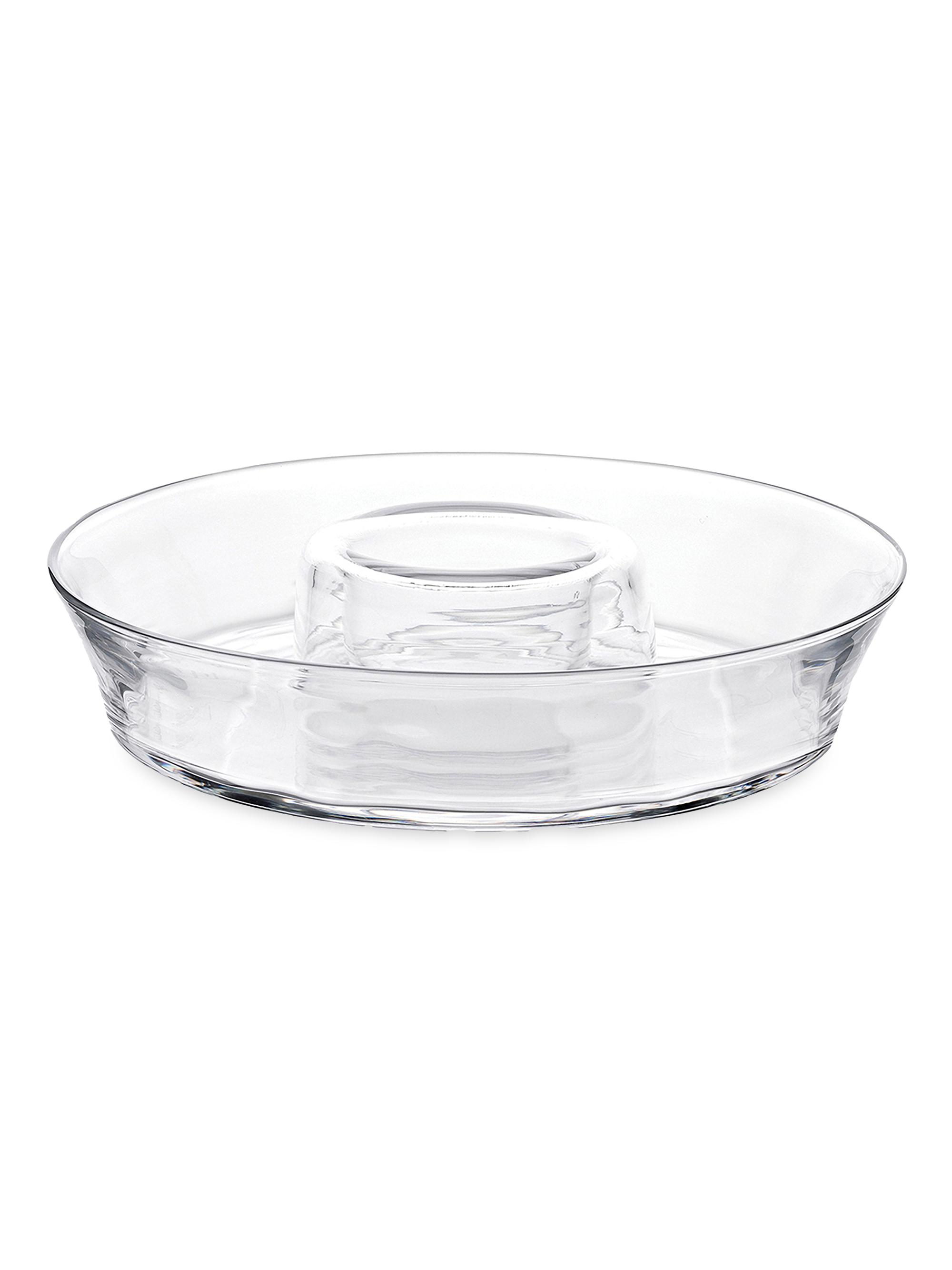 Juliska Puro Chip & Dip Server - Clear