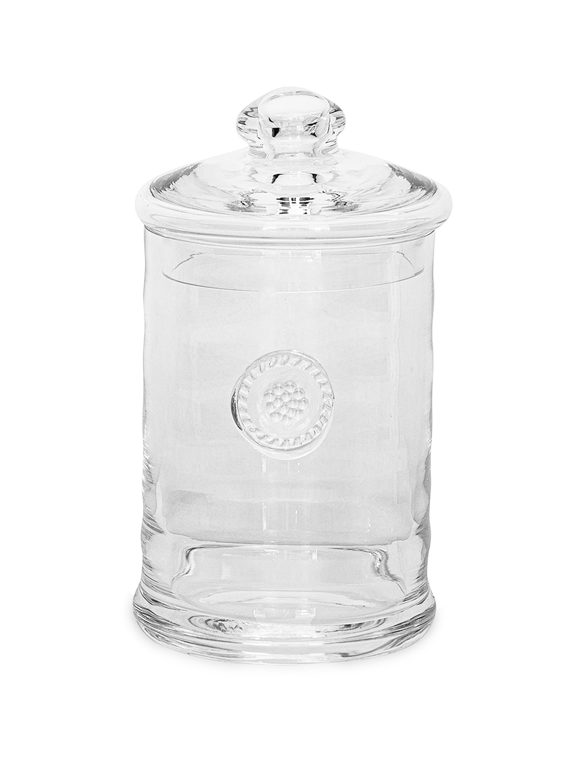 Juliska Berry & Thread Glass Wish Jar With Lid - Clear