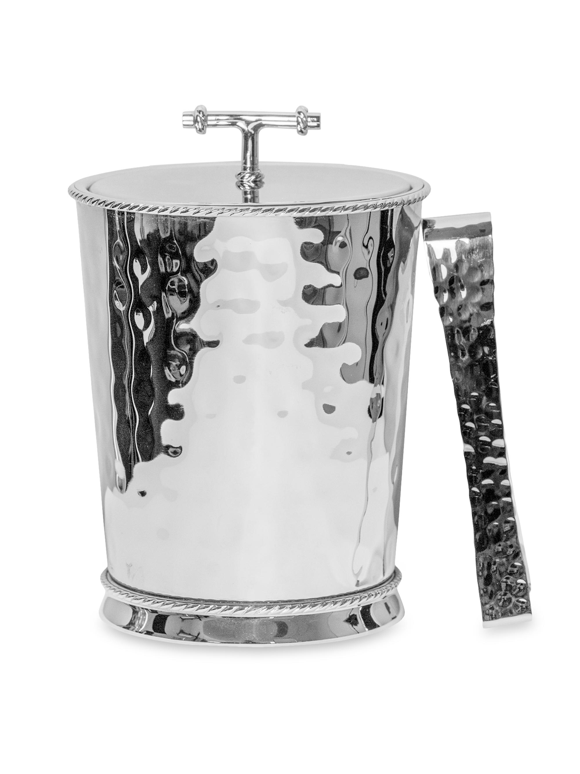 Juliska Graham Lidded Ice Bucket - Silver