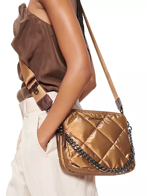 MZ Wallace Bowery Quilted Nylon Crossbody Bag