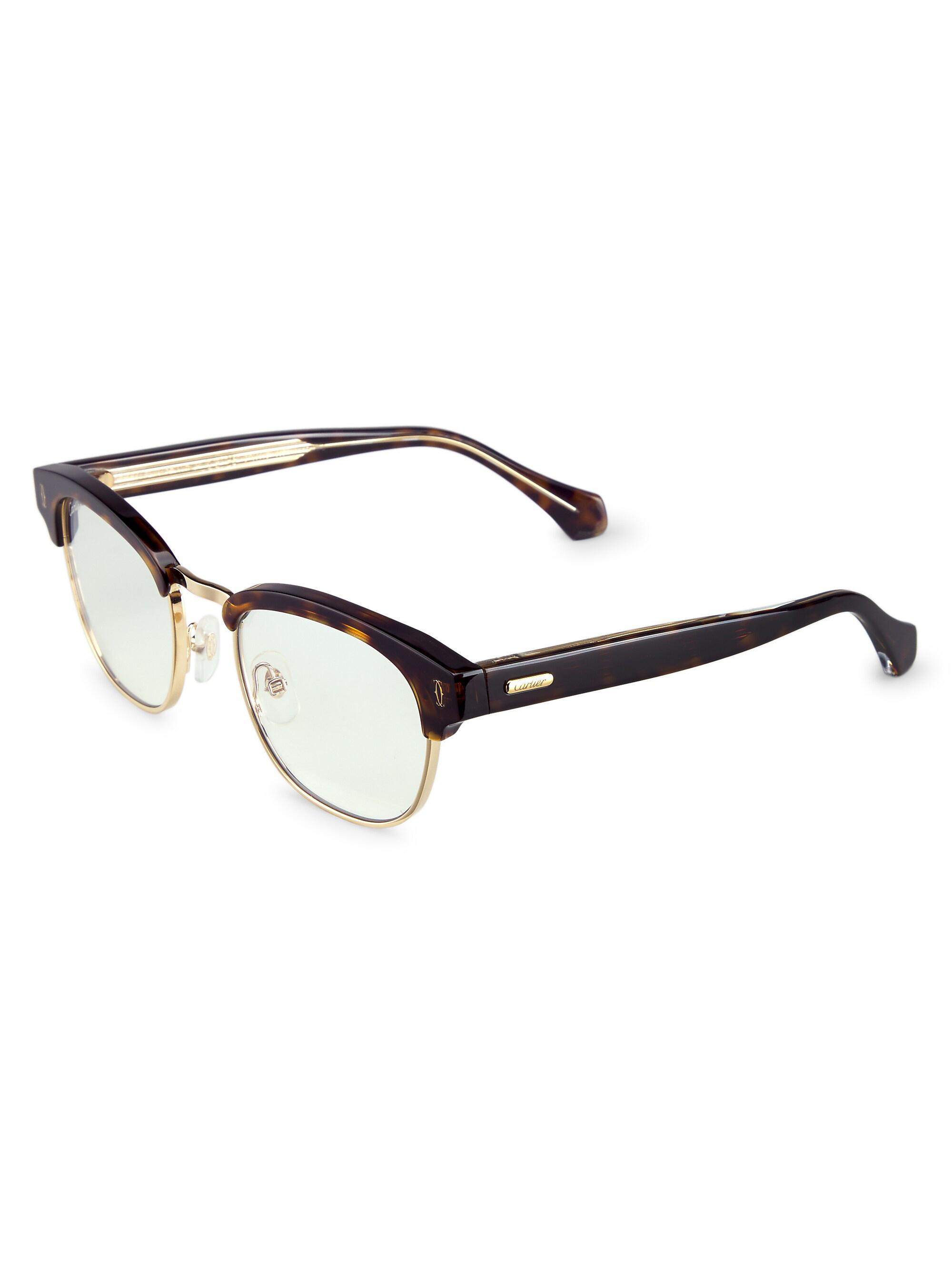 Cartier Essentials Signature 52MM Rectangular Blue Block