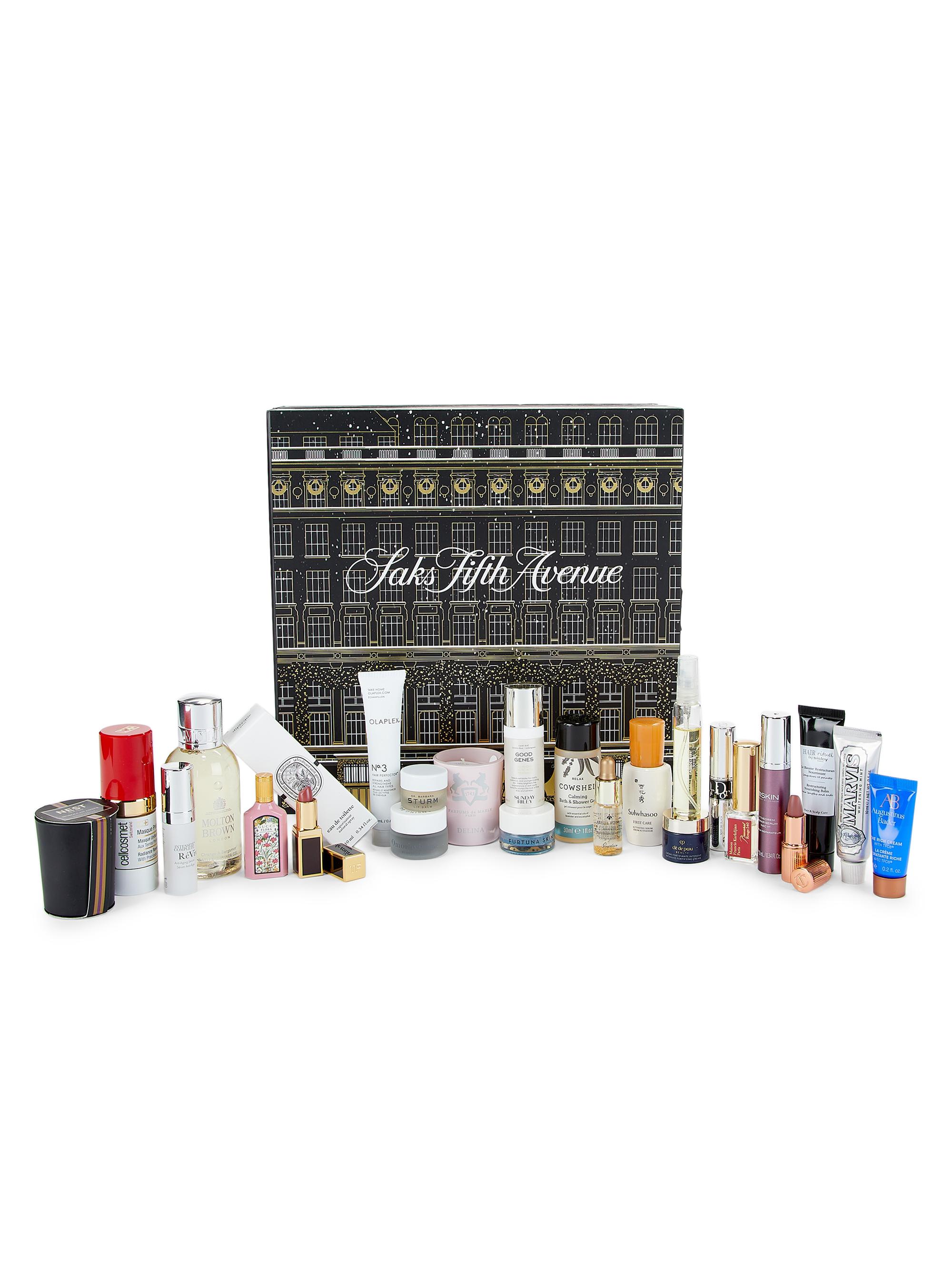Saks Fifth Avenue Women's 2022 Advent Calendar 25-Piece Beauty & Home Set