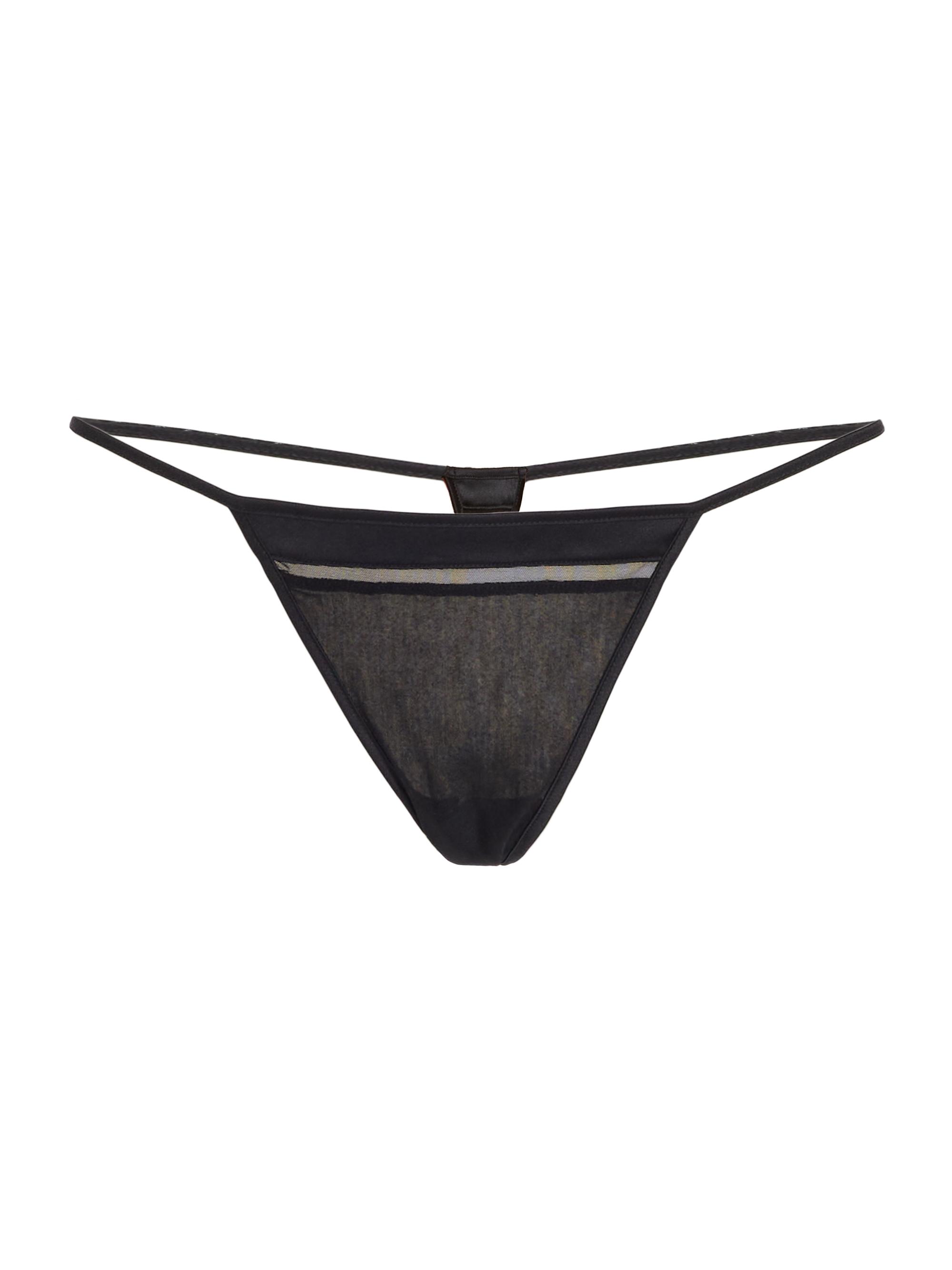 Kiki de Montparnasse Women's Intime G-String Panties - Black