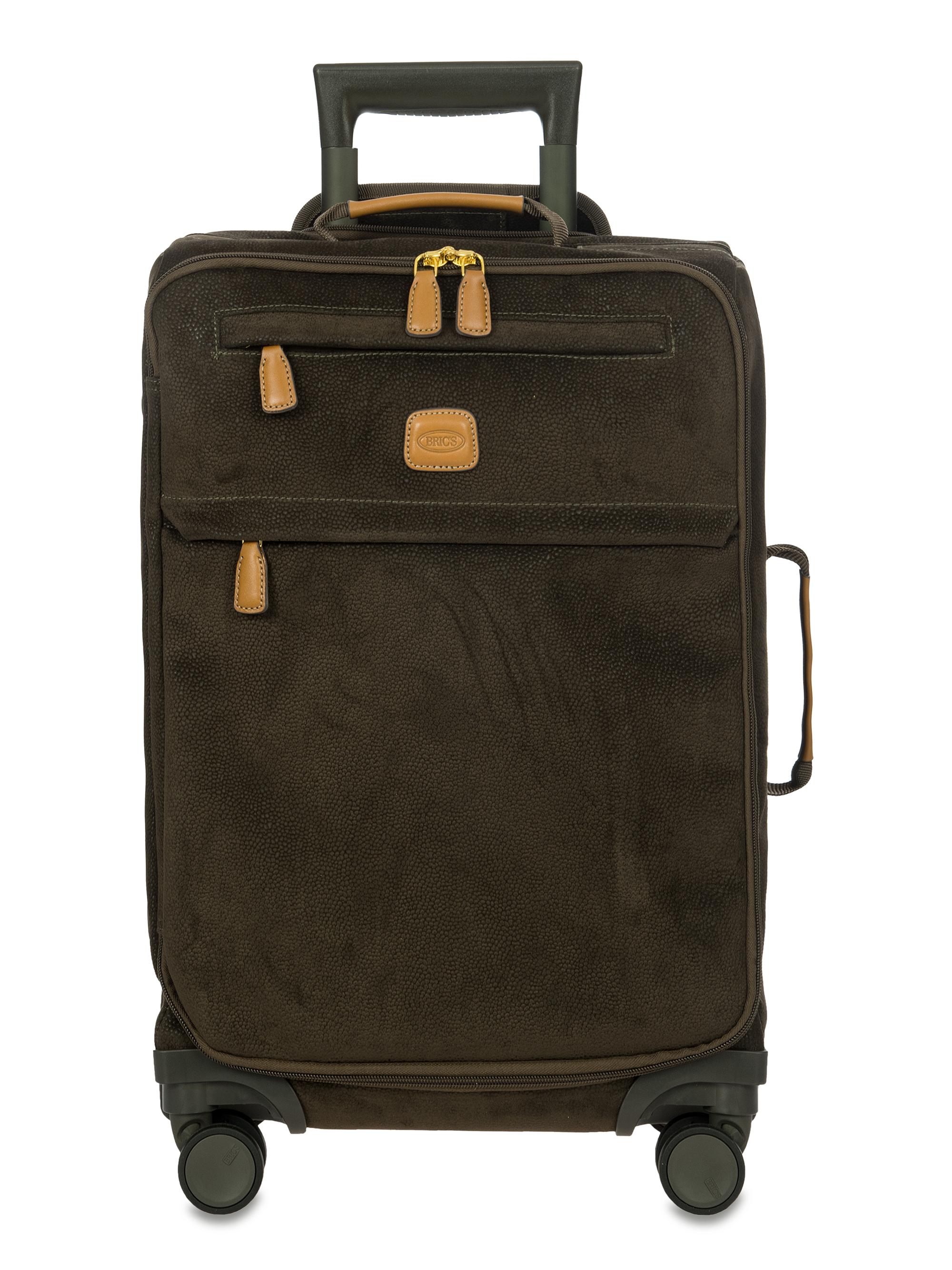 Bric's Men's 21" Tropea Spinner Suitcase - Olive