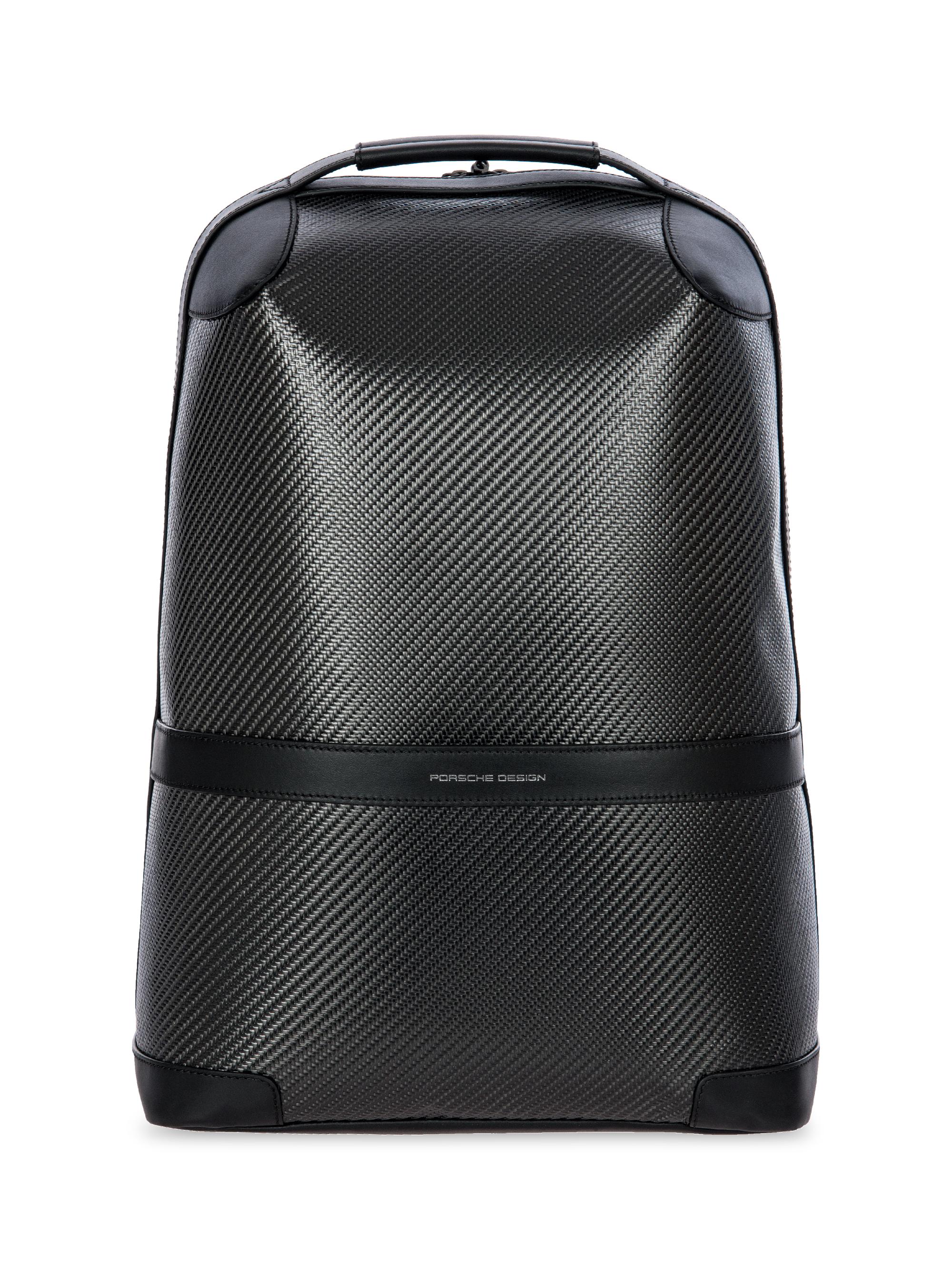 Porsche Design Men's  Carbon Fiber Backpack - Black