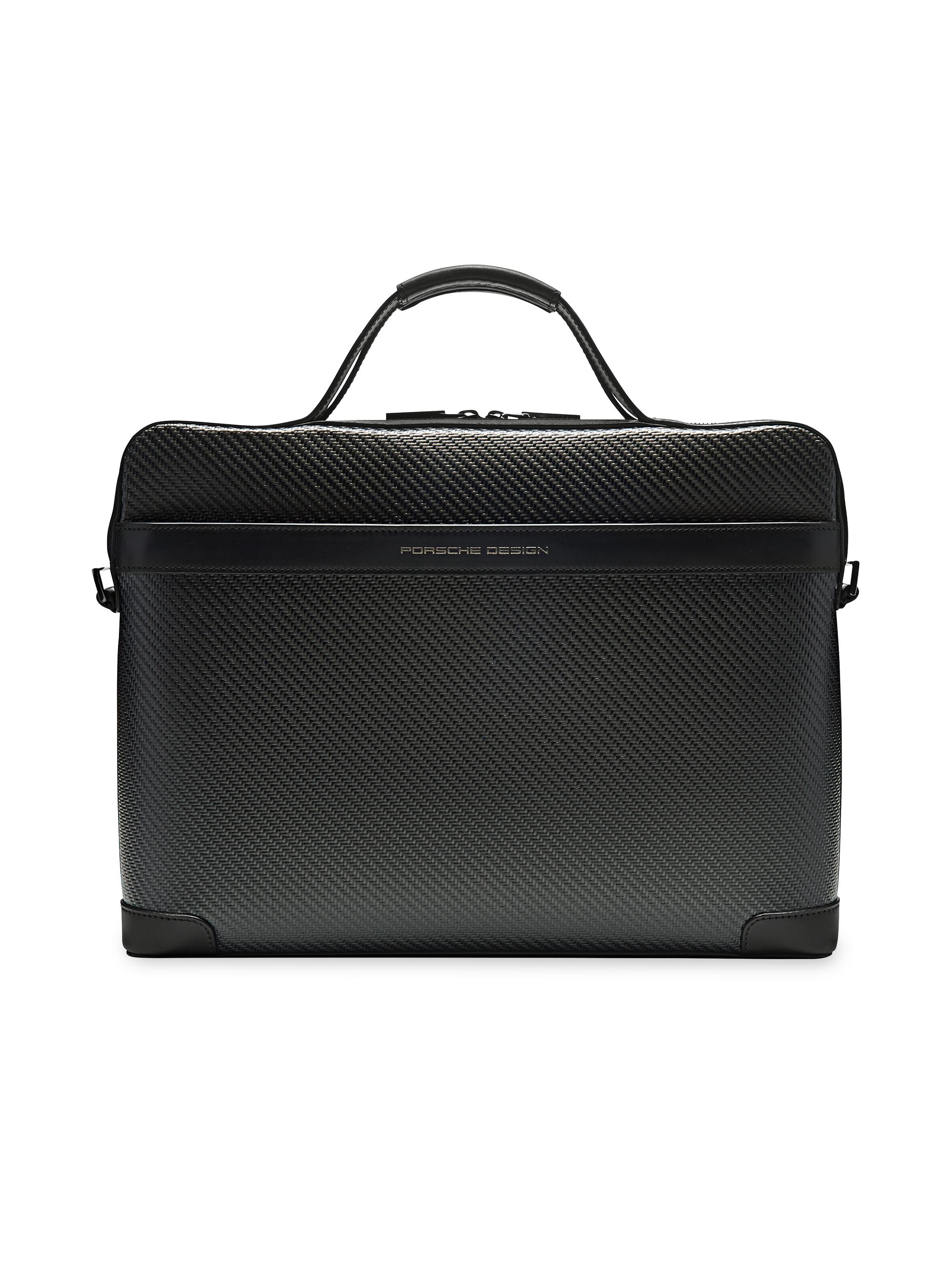 Porsche Design Men's Small Carbon Fiber Briefcase - Black