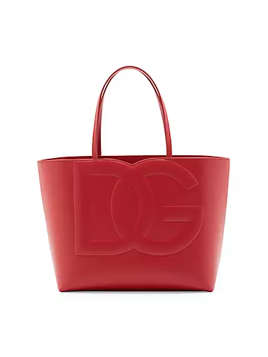 DG Logo Leather Tote