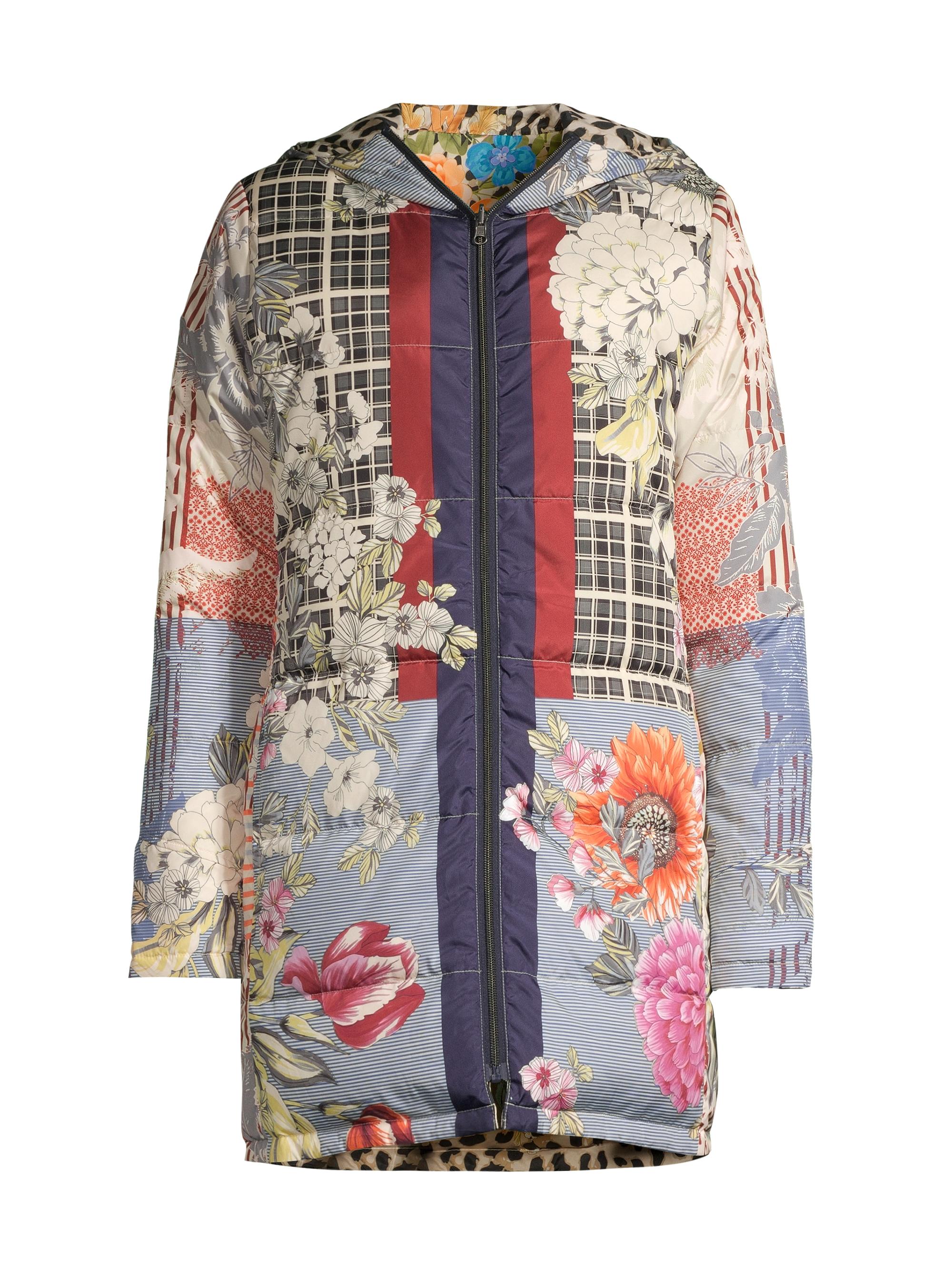 Johnny Was Women's Milly Reversible Hooded Down Jacket