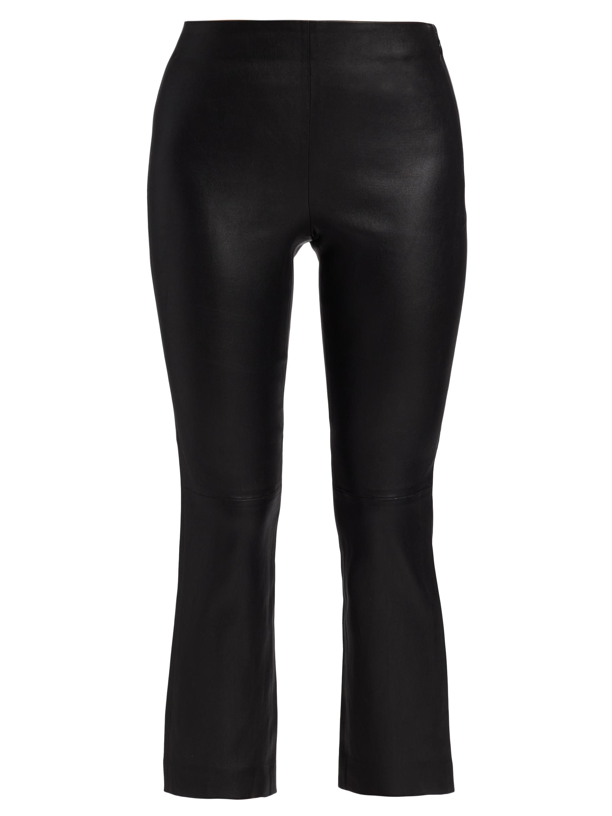 Vince Stretch Bootcut Leather Pants | Saks Fifth Avenue