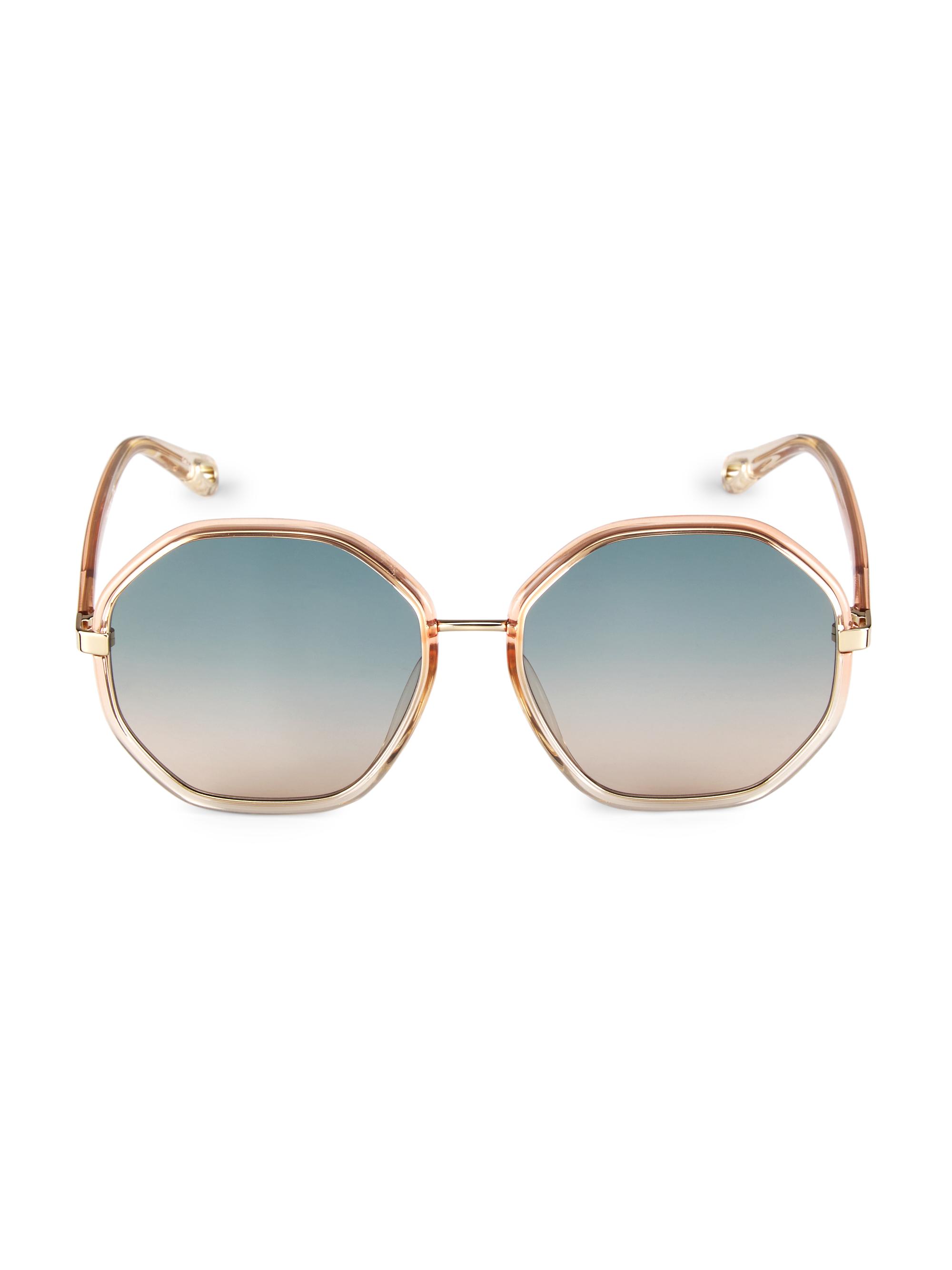 Chlo Eyewear Chloe Poppy Geometric Sunglasses Chloé Franky