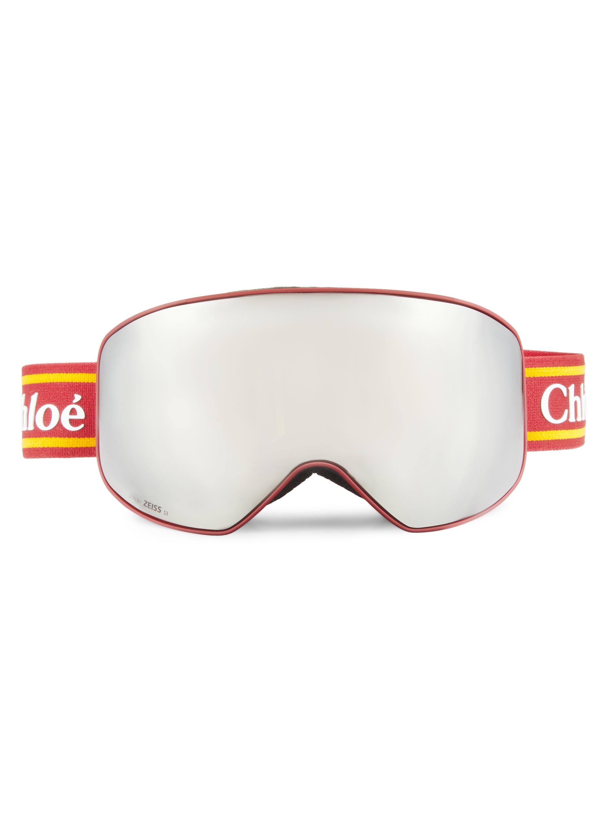 Chloé Women's Cassidy Injection Ski Goggles - Burgundy