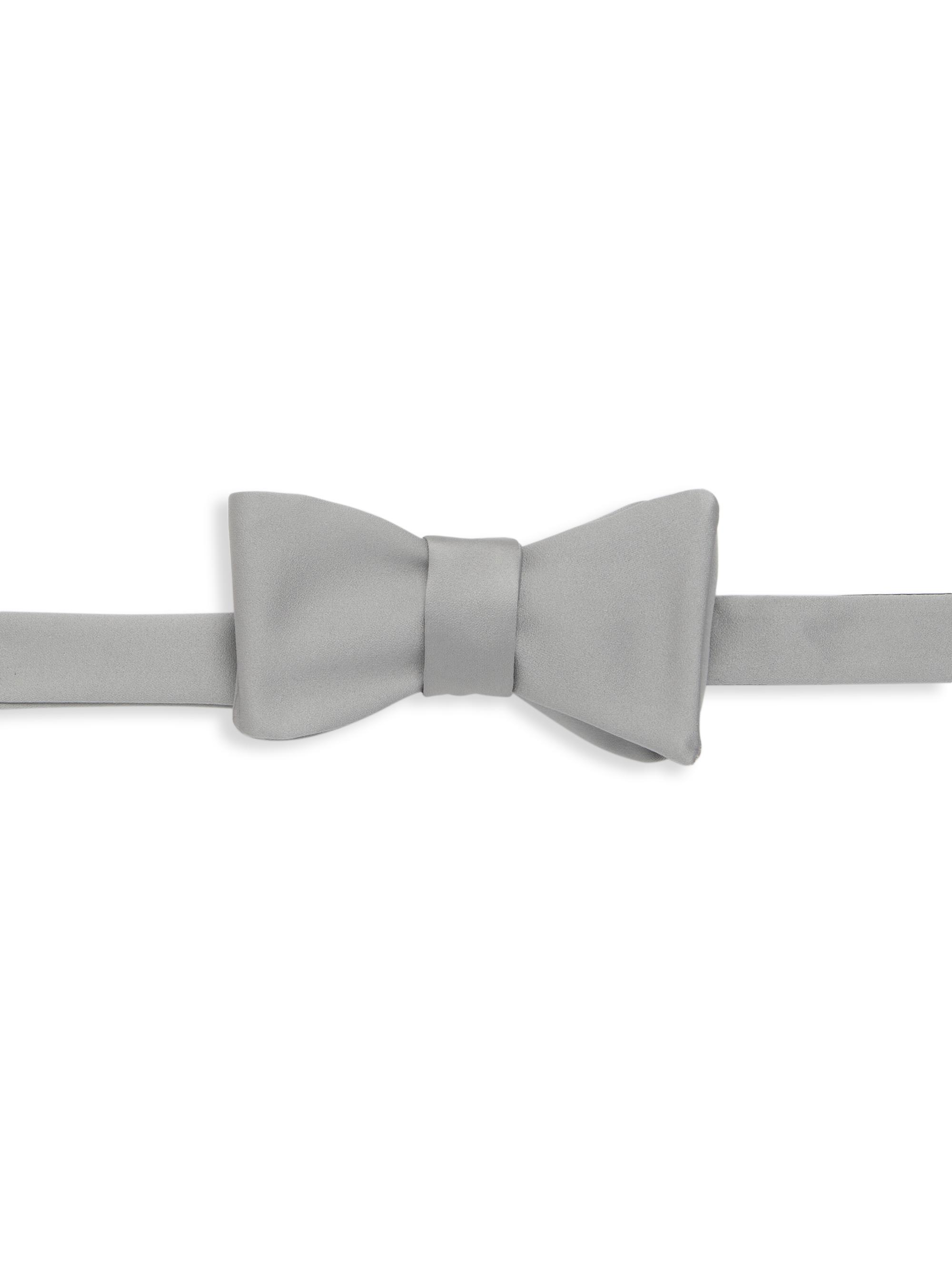 Paul Stuart Men's Woven Bow Tie - Grey