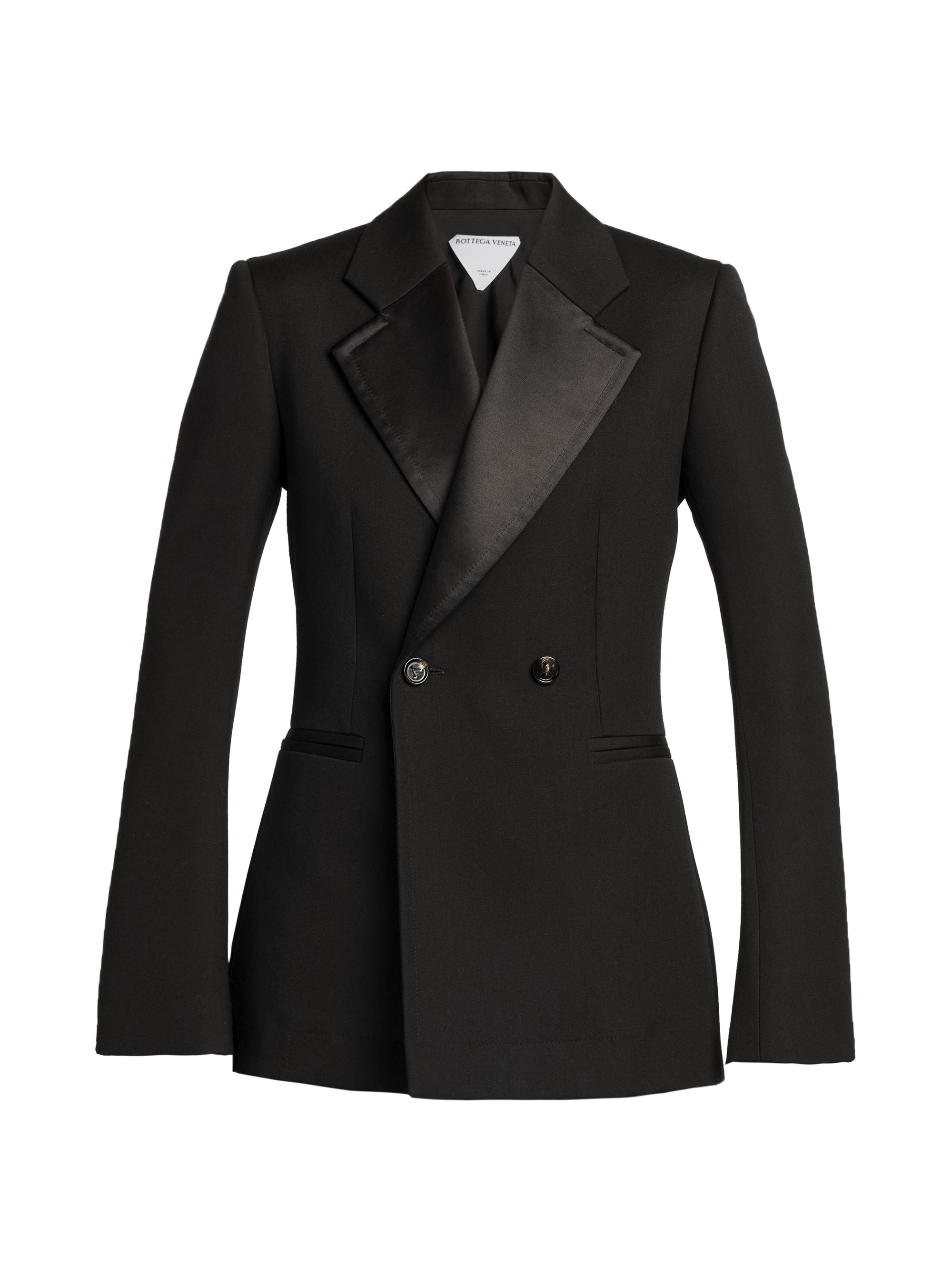 Bottega Veneta Women's Compact Wool Jacket - Black