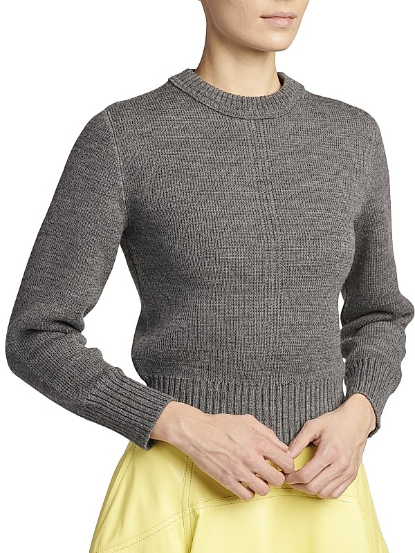 Shop Bottega Veneta Fitted Wool Sweater | Saks Fifth Avenue Shop Bottega Veneta Fitted Wool Sweater | Saks Fifth Avenue
