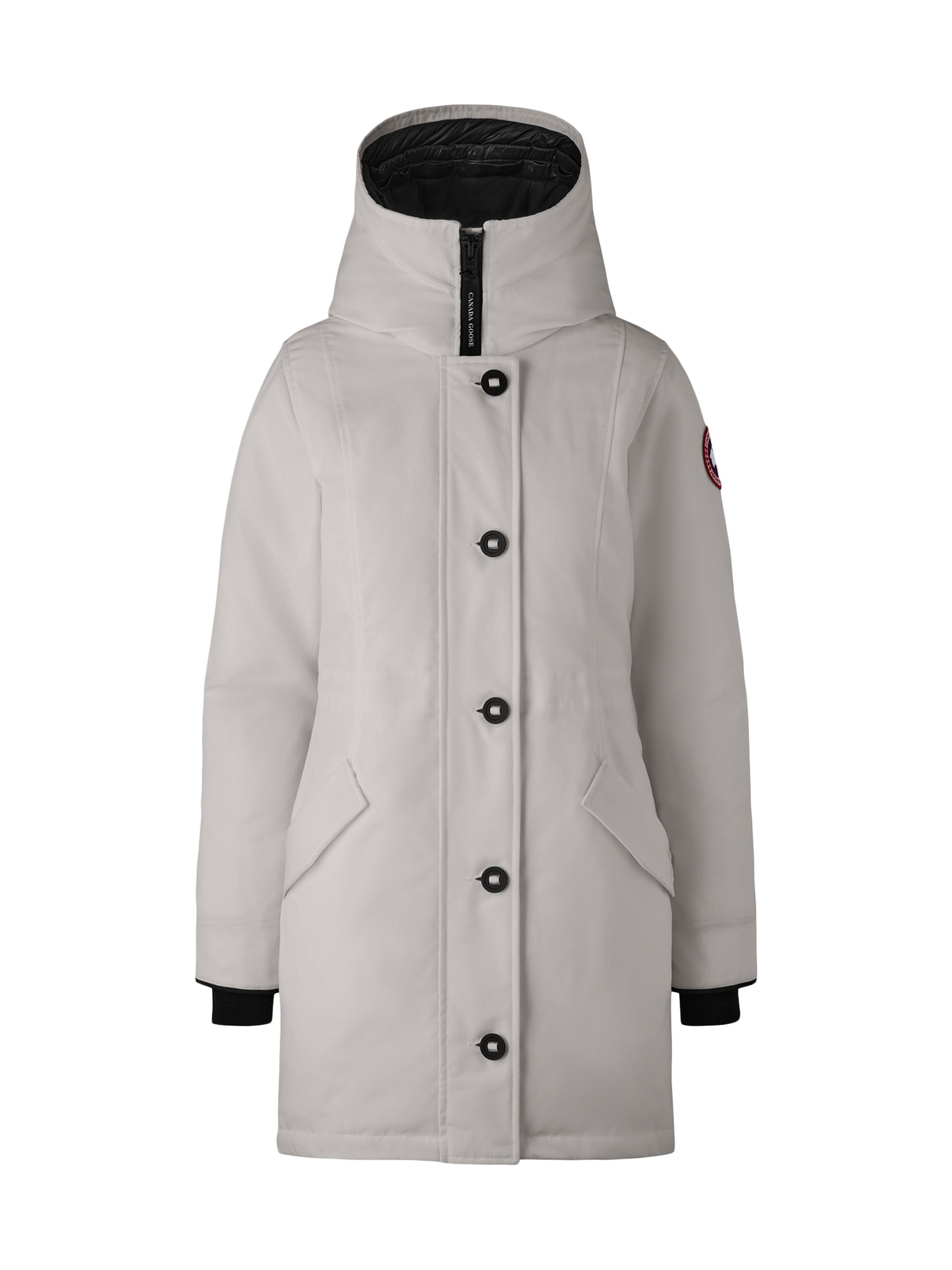 Canada Goose Women's Rossclaire Down Parka - Limestone | Thumbnail 9