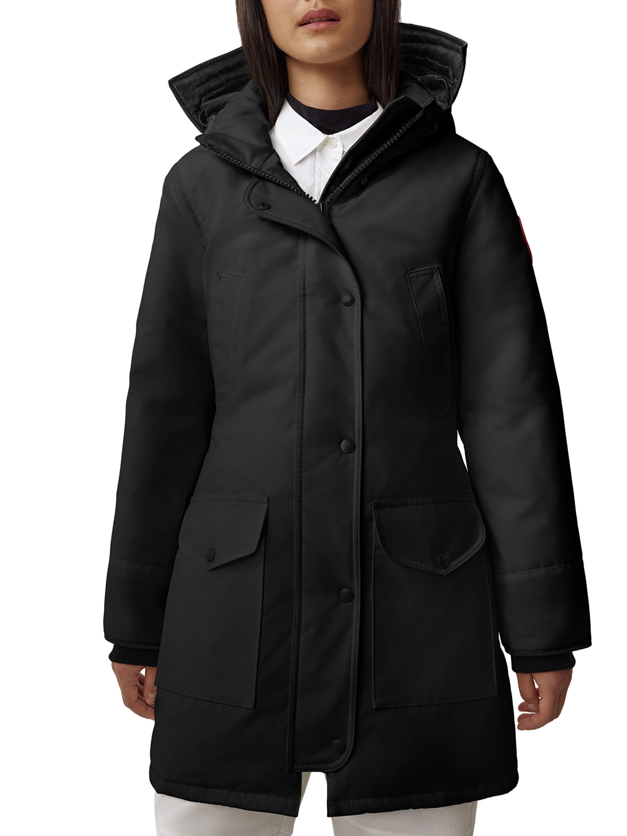   TRILLIUM PARKA ダウンコート 黒 M相当 CANADA GOOSE/カナダグース TRILLIUM PARKA/トリリウムパーカー(ダウン