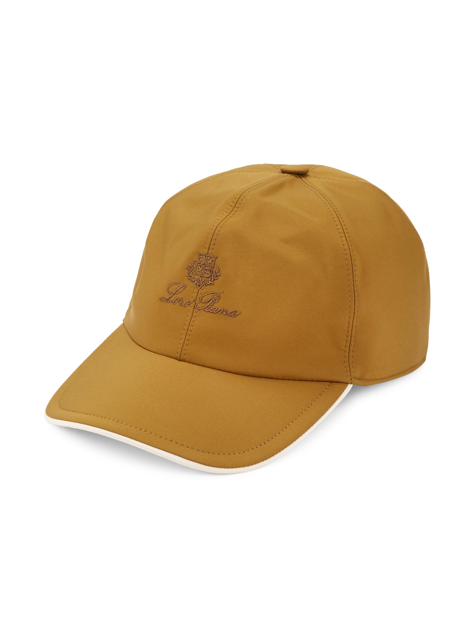 Loro Piana Men's Logo Baseball Cap - Desert Mist