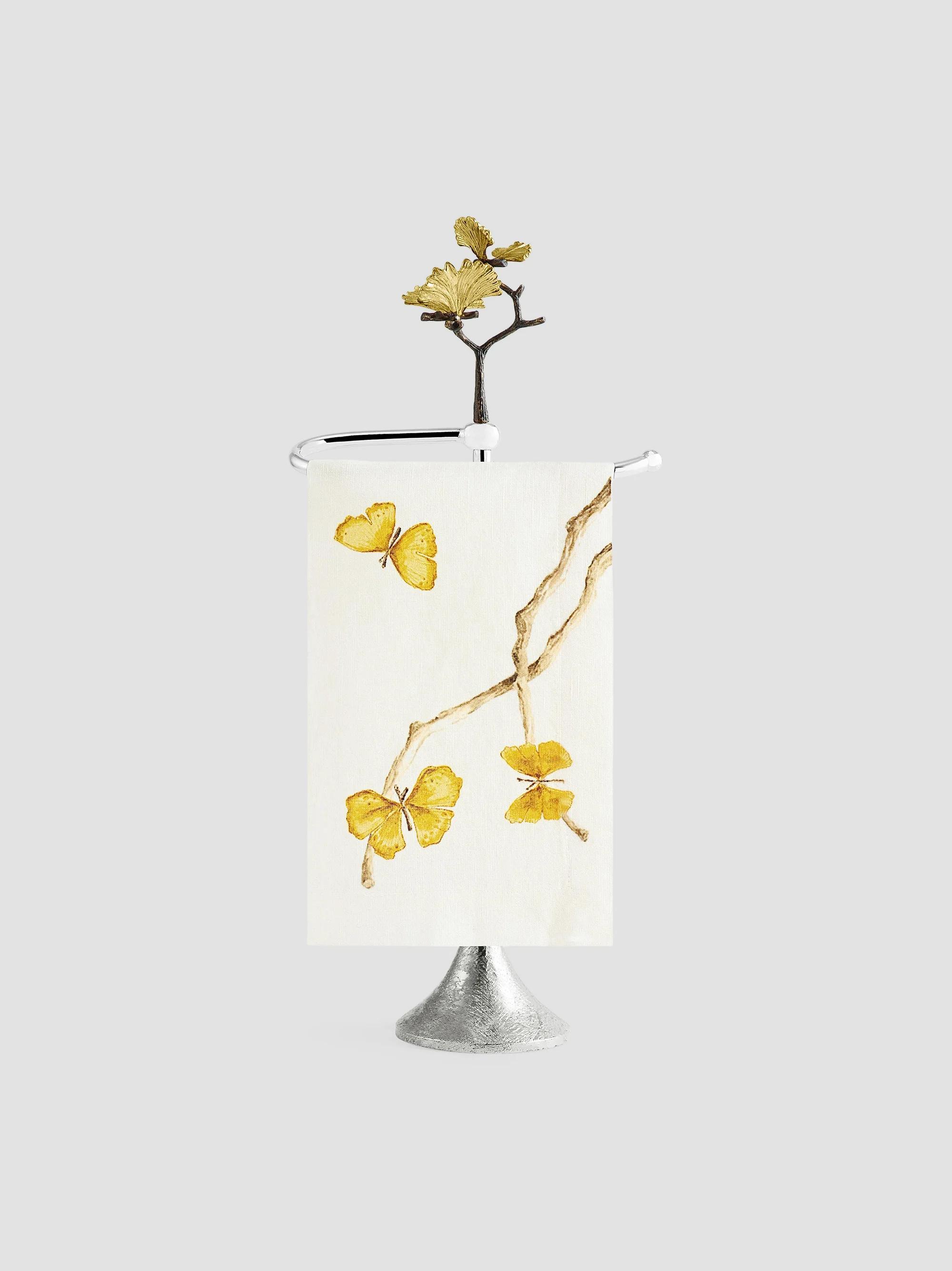Michael Aram Butterfly Ginkgo Fingertip Towel Stand | Saks Fifth Avenue