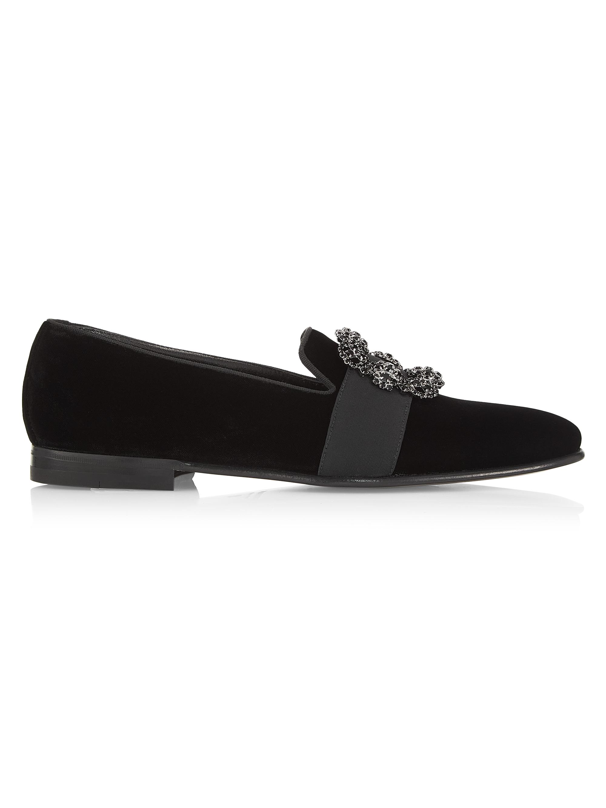Manolo Blahnik Mario Textile Loafers | Saks Fifth Avenue